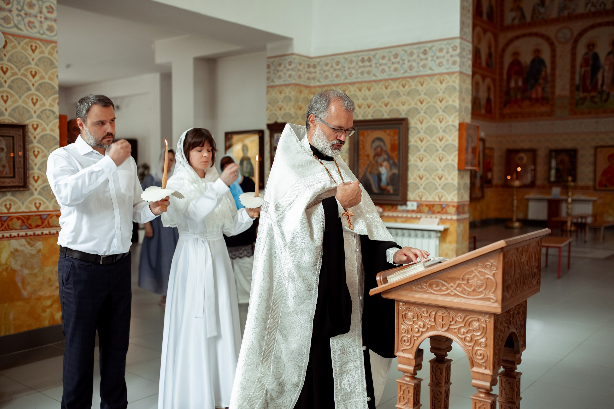 Венчание Елены и Павла в Храме СВ Саввы Сторожевского. Семейный и детский фотограф в Москве Дорогова Екатерина
