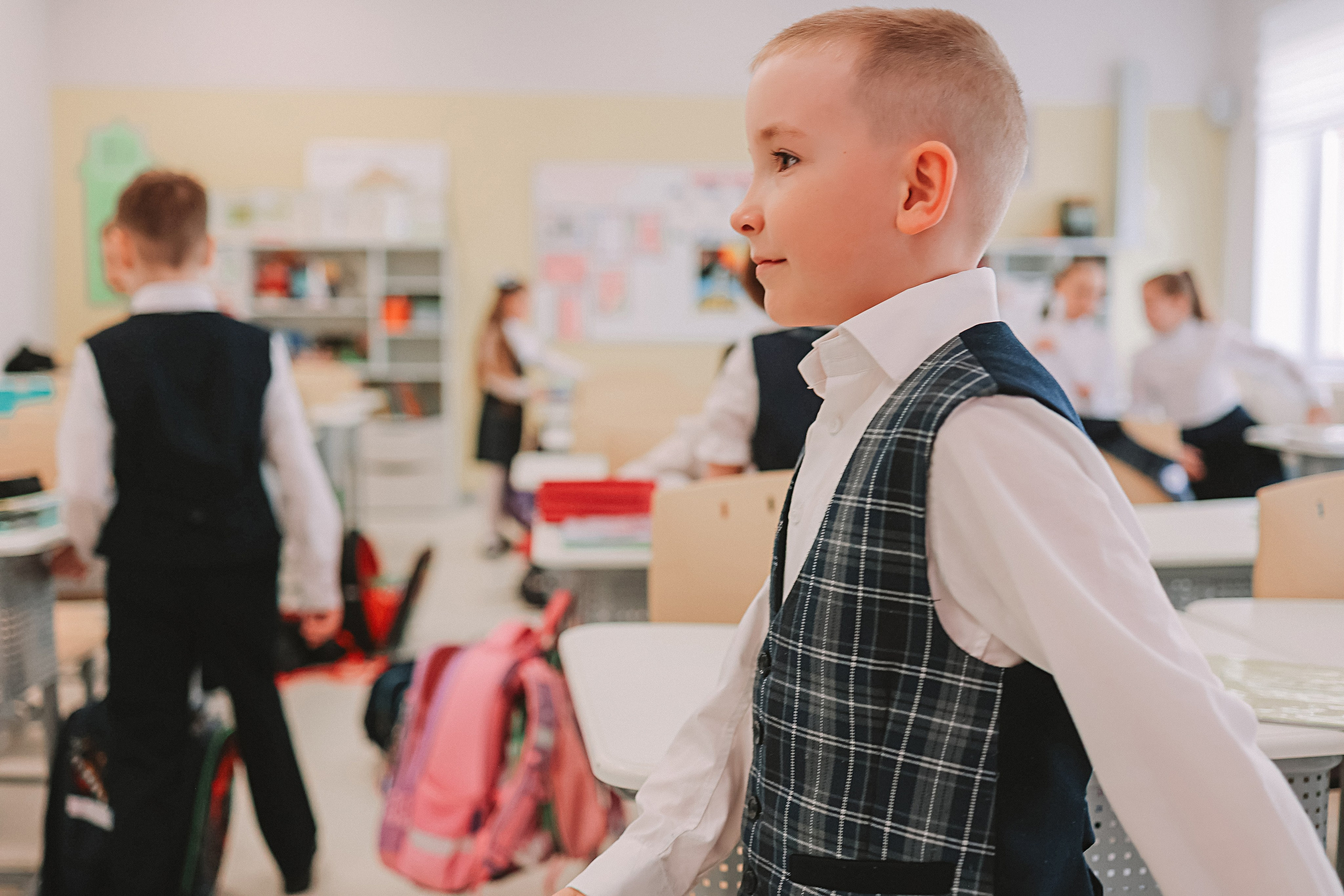 Один день в школе 1 класс. Семейный фотограф Тюмень, фотограф на роды Салмина Мария