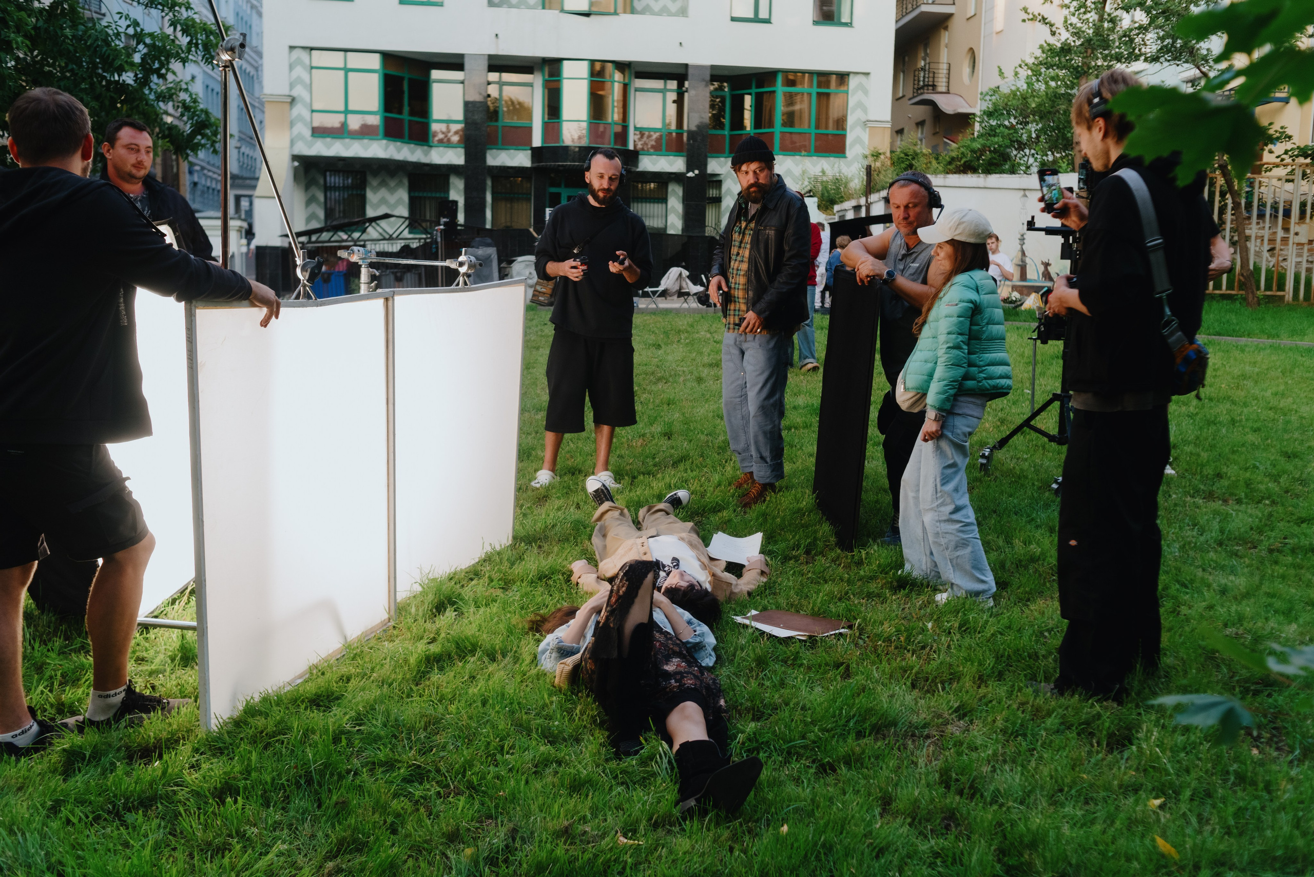 Бэкстейдж съемки клипа. Фотограф в Москве