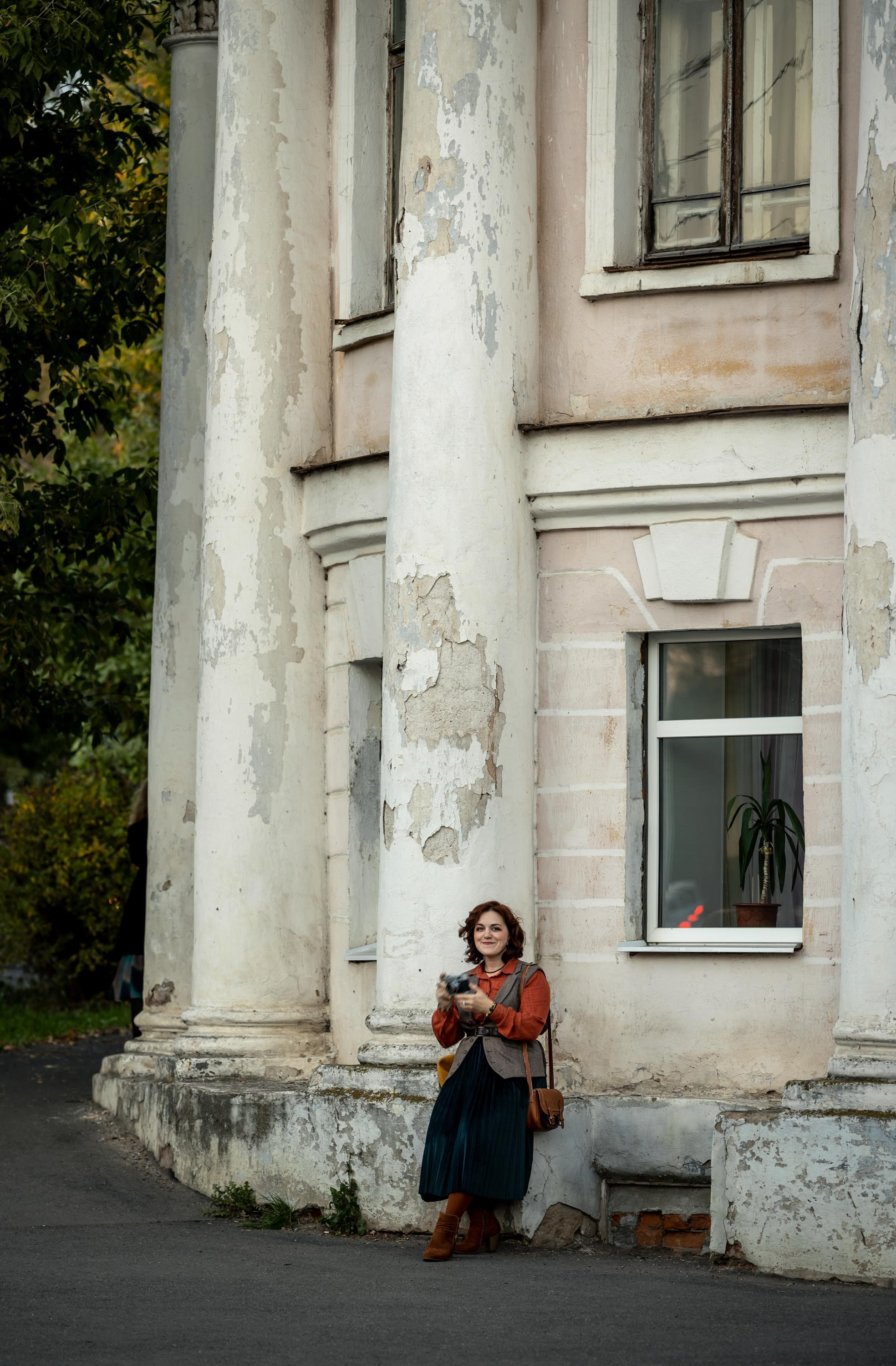 Оксана. Осень. Наталия Клевинскас портретный фотограф в Костроме