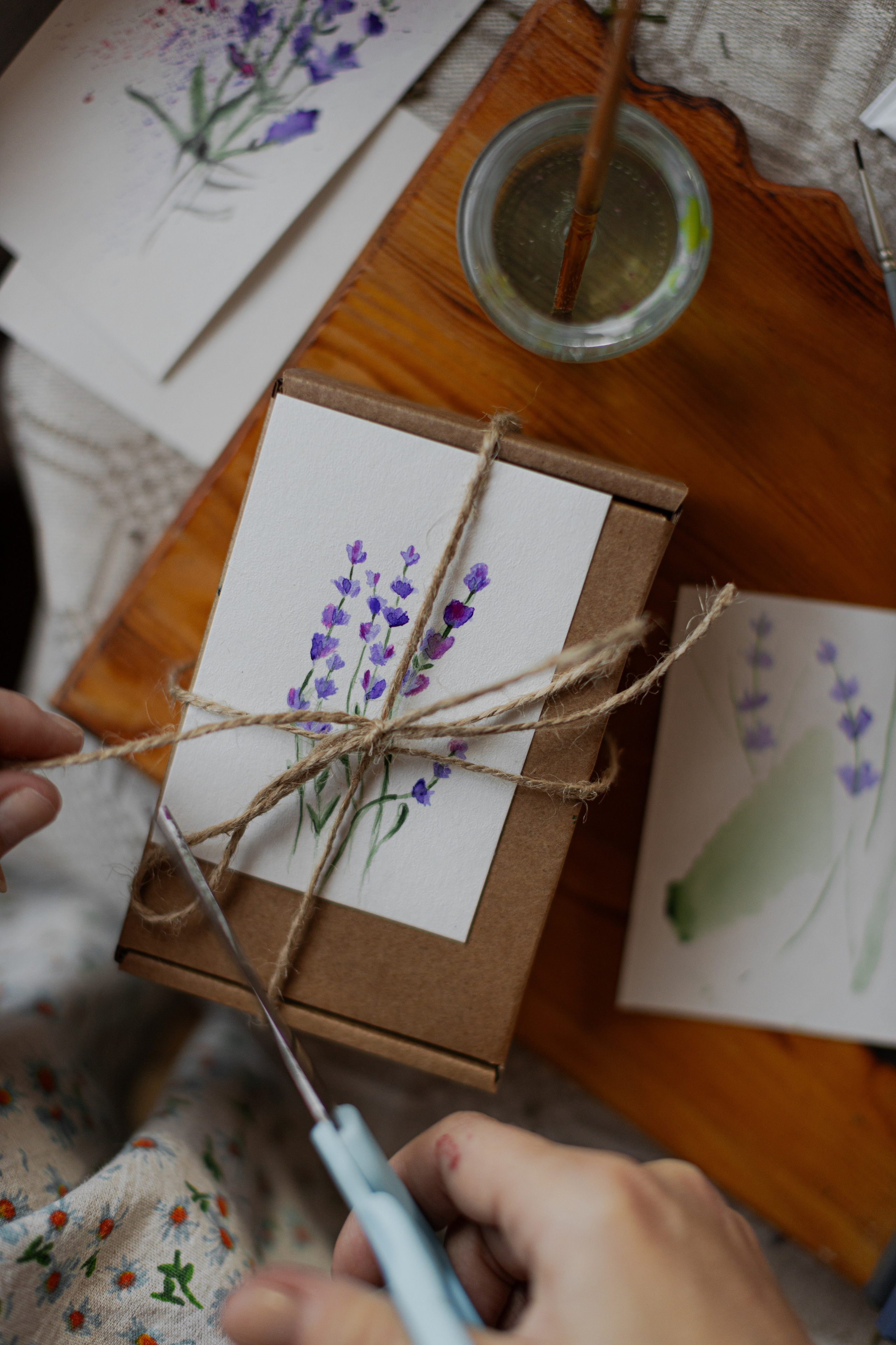 Акварель + Саше в бане. Анастасия Ракчеева Художник