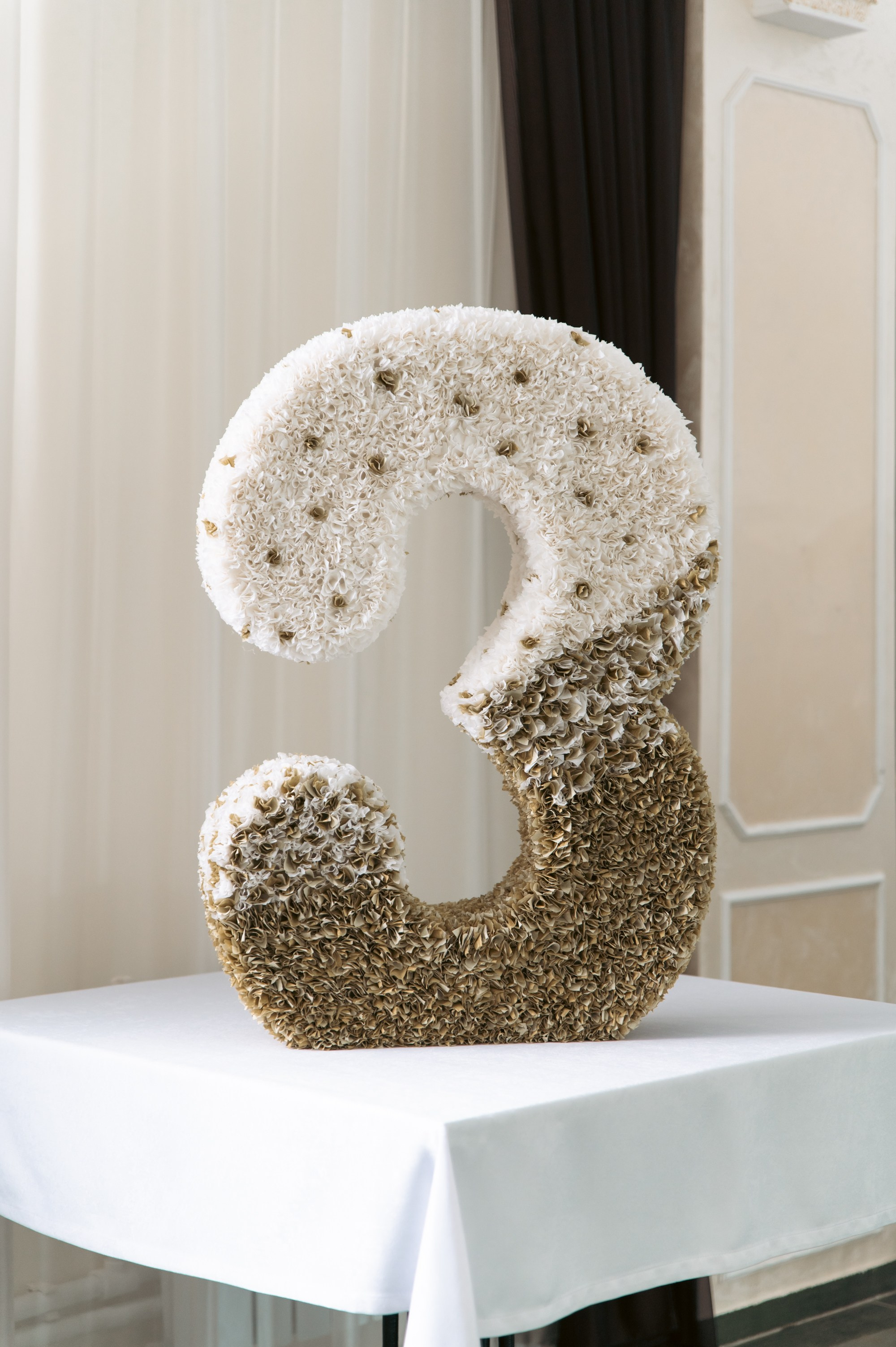 Цифра на 3 годика. Студия декора Седьмое небо