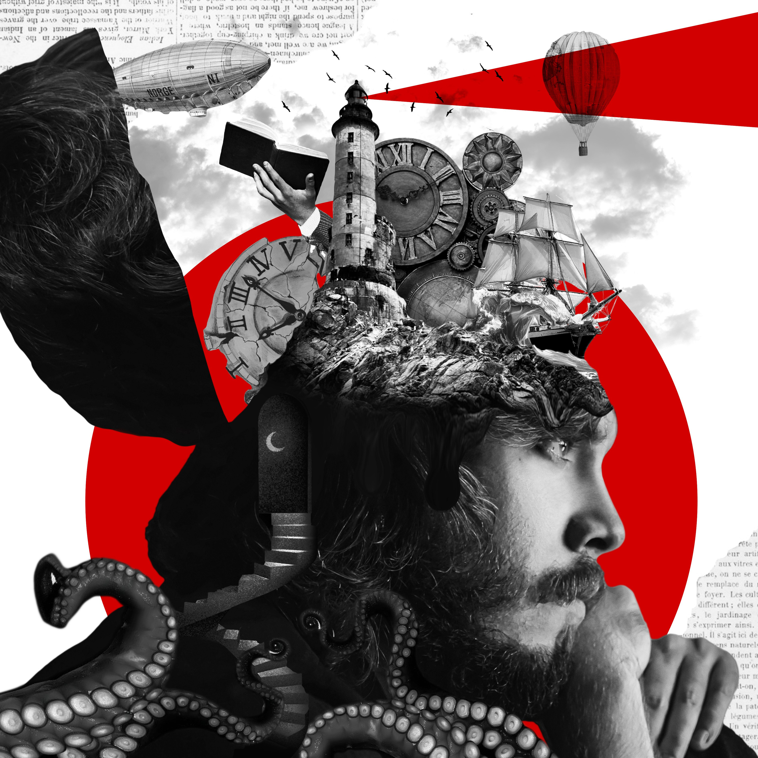 Мрак, коллажи, сюрреализм. Репортажный фотограф Анастасия Рубцова