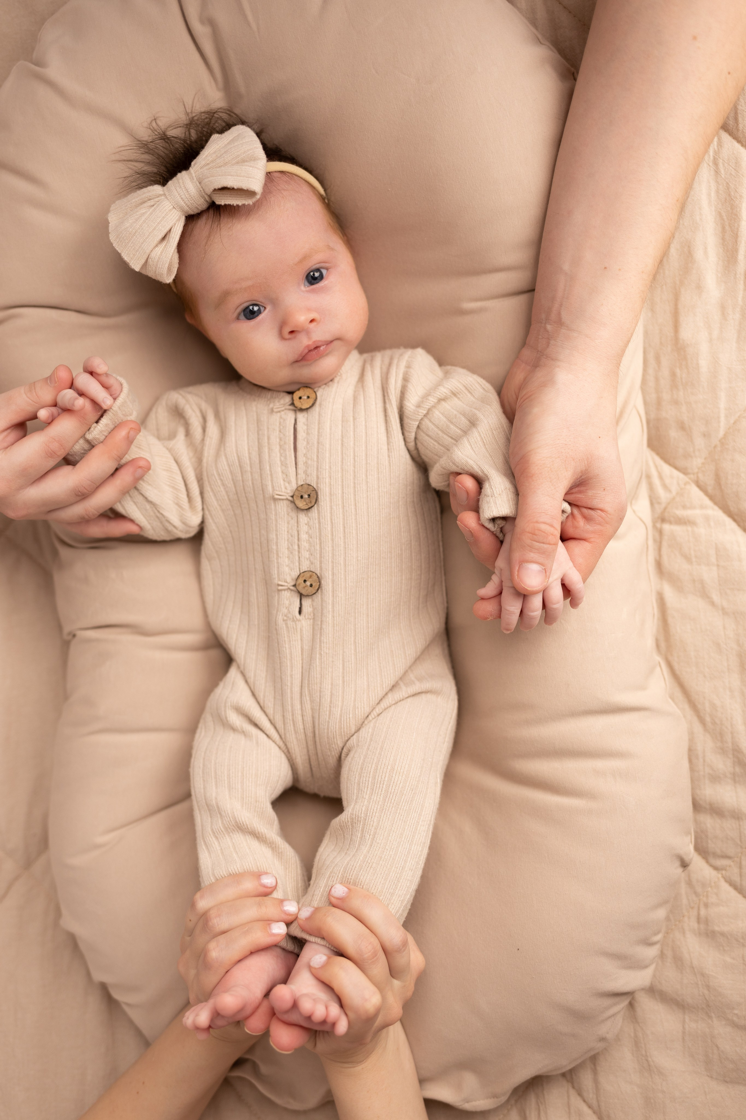 Фотосессия новорожденного в натуральном стиле. Фотограф новорожденных, детский фотограф в г. Оренбурге Екатерина Козлова