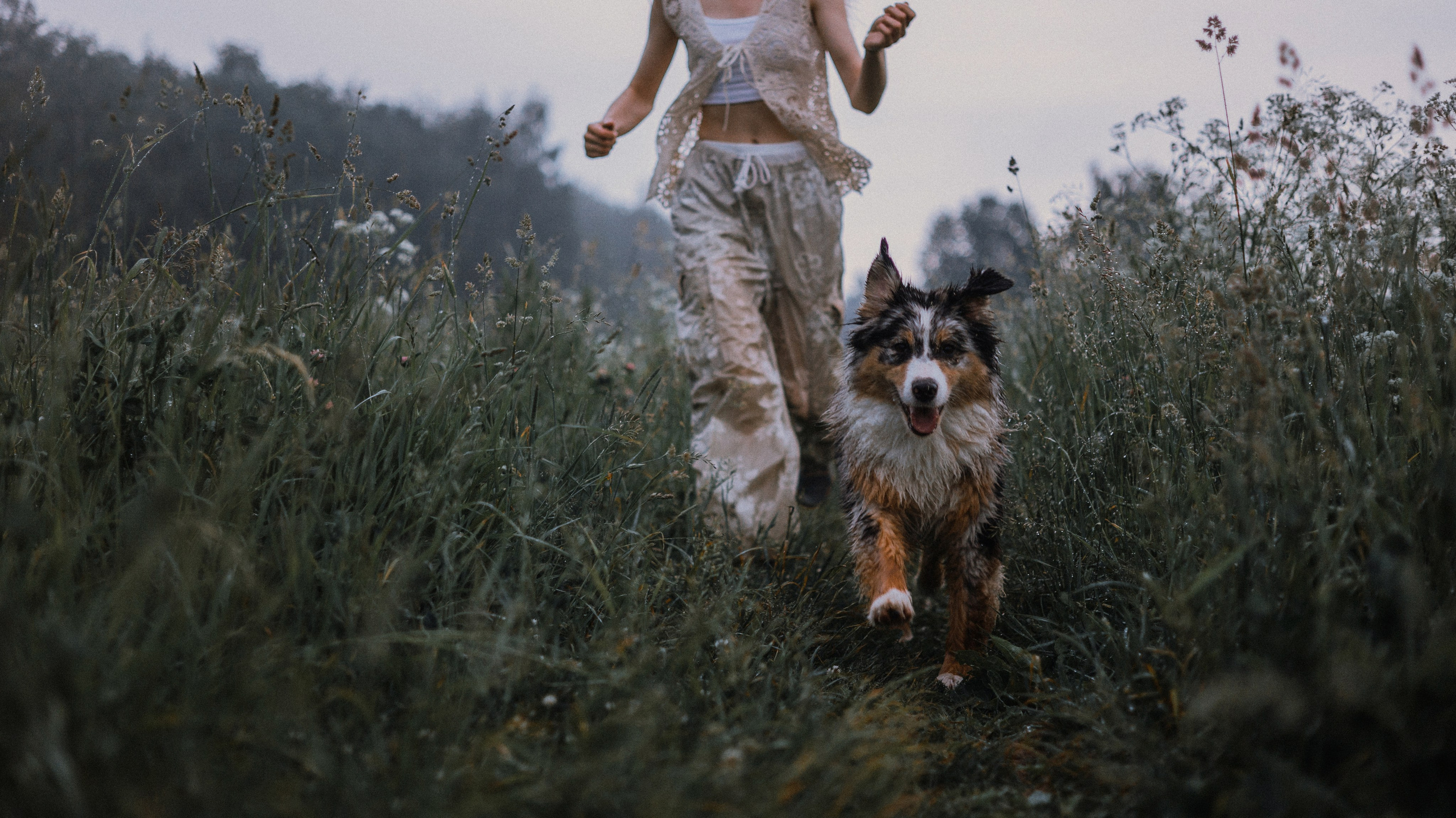 Маша и Долли. Фотограф-анималист Богданова Полина