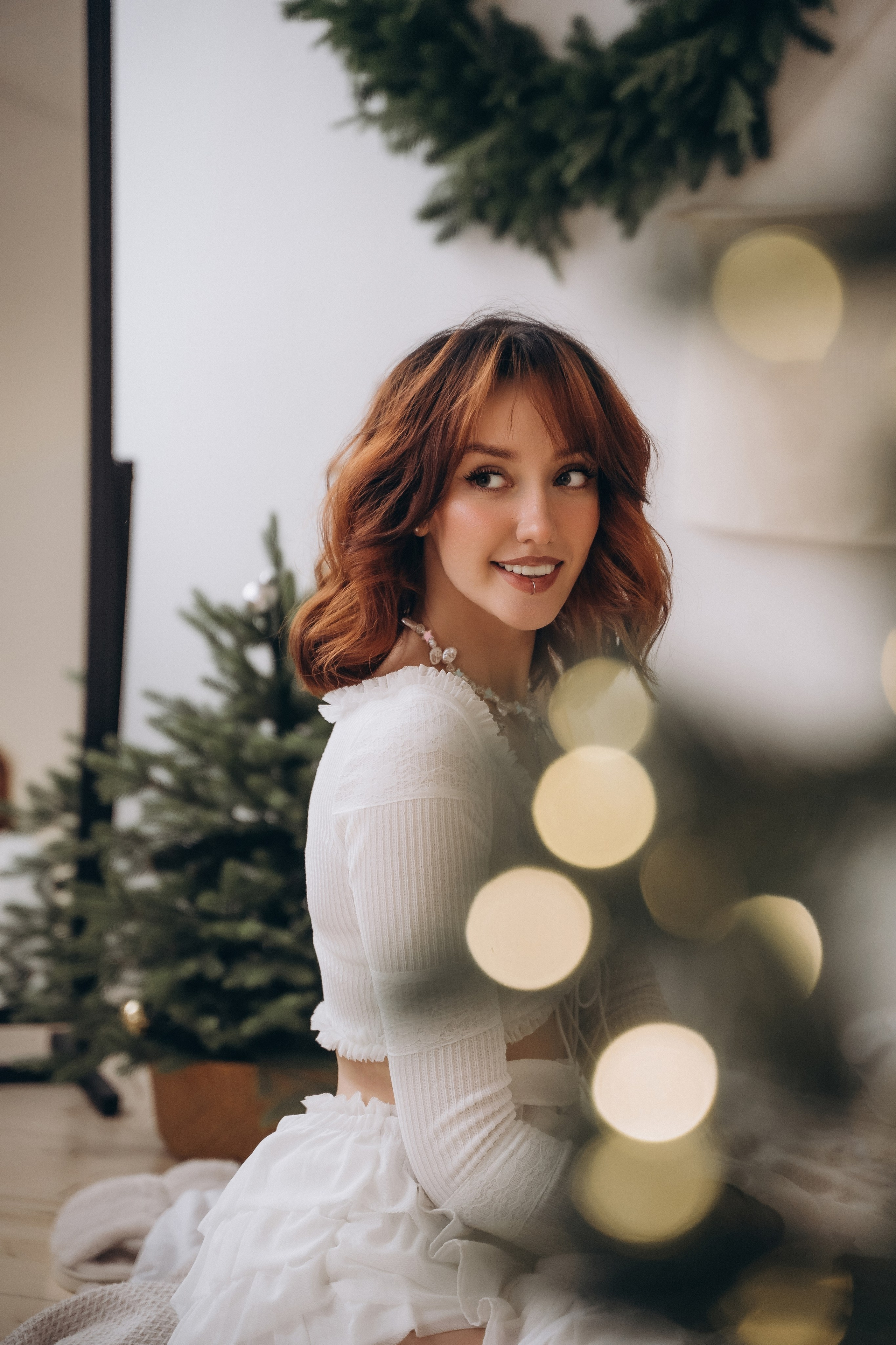 Диана, Фотосессия ко Дню Рождения в новогодней студии. Семейный фотограф в Белгороде Амелина Алина