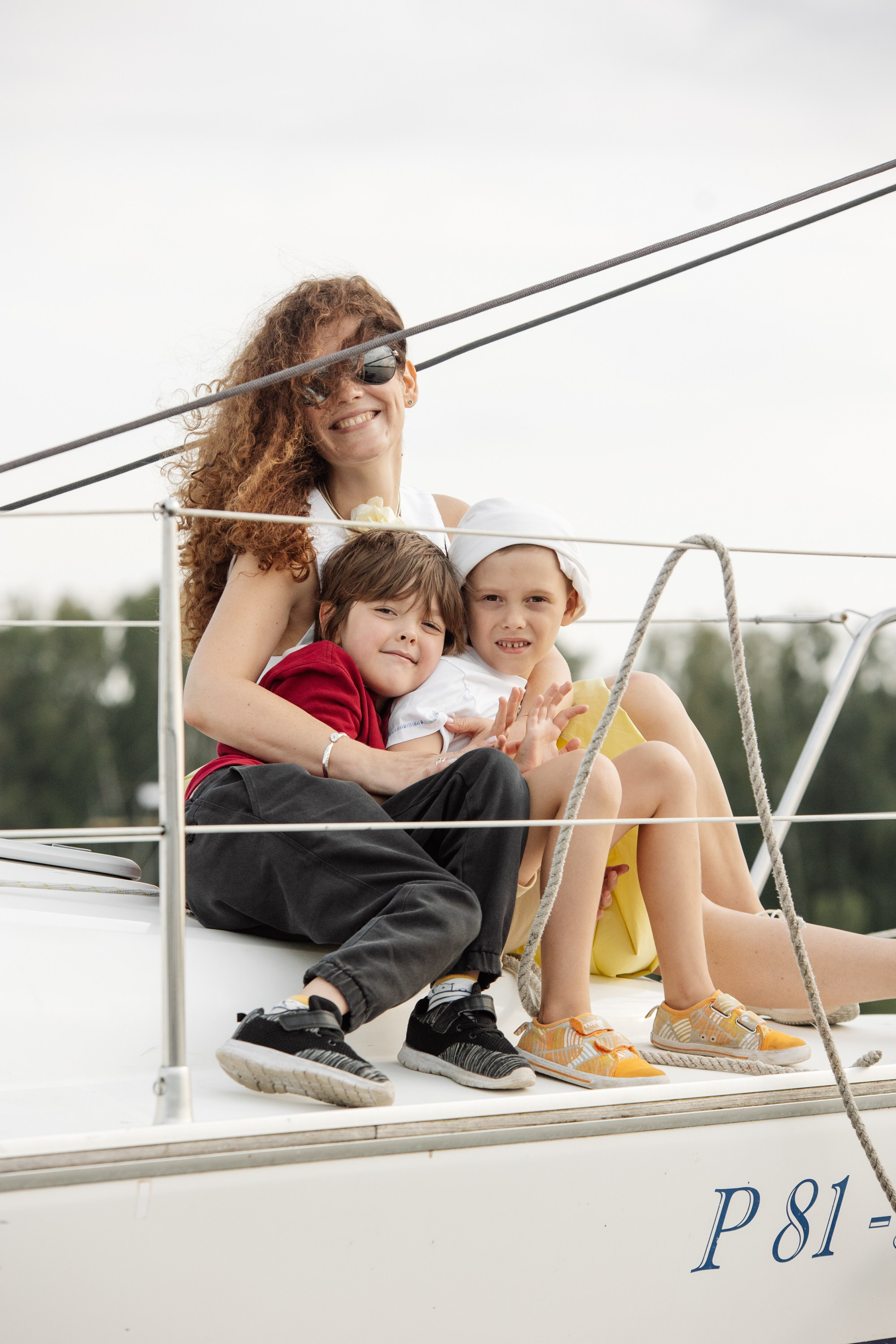 Семейная гонка. Яхты. Репортажный фотограф. Москва. Алина Ланская