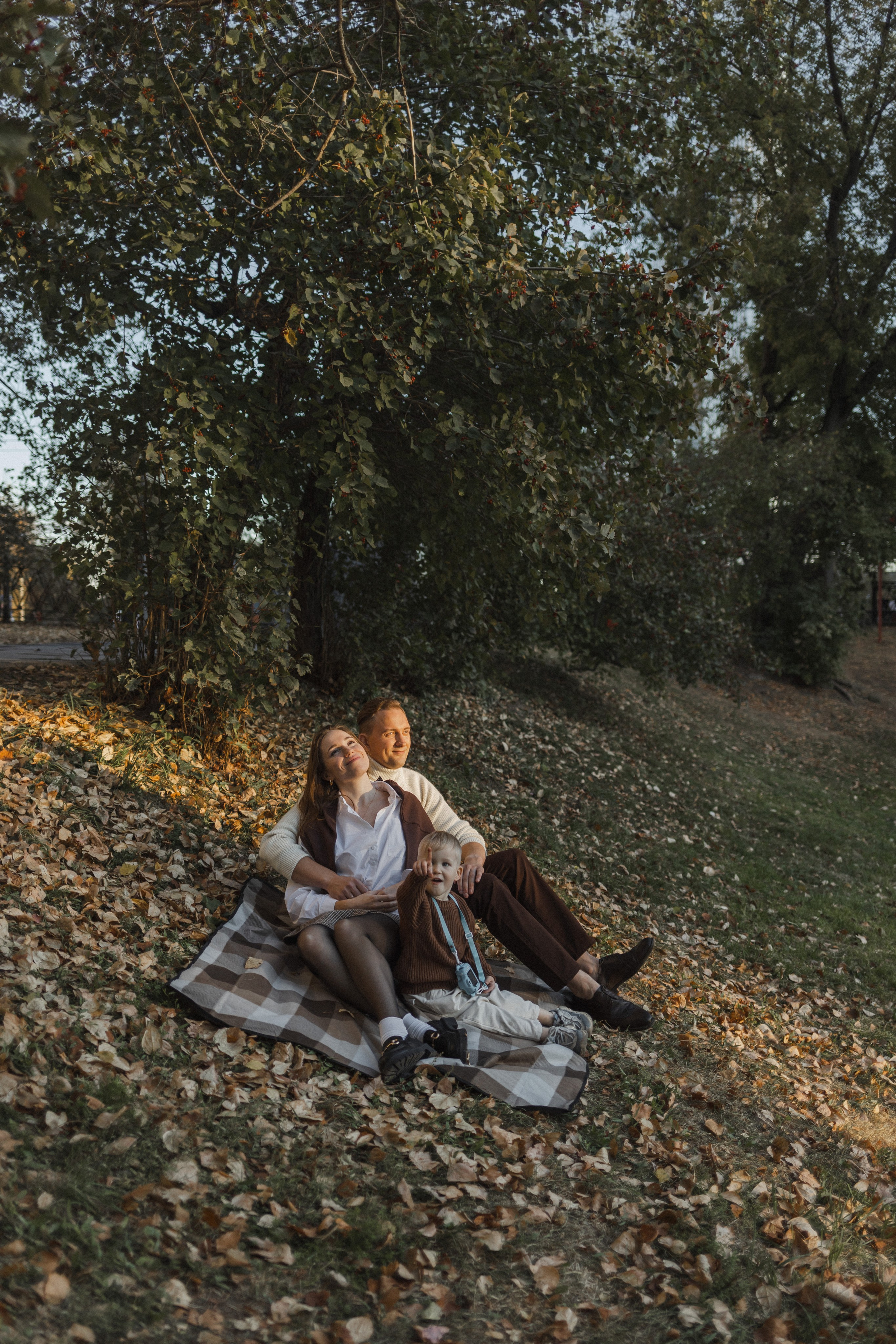 Илья, Марина и Максим. Семейный фотограф в Москве