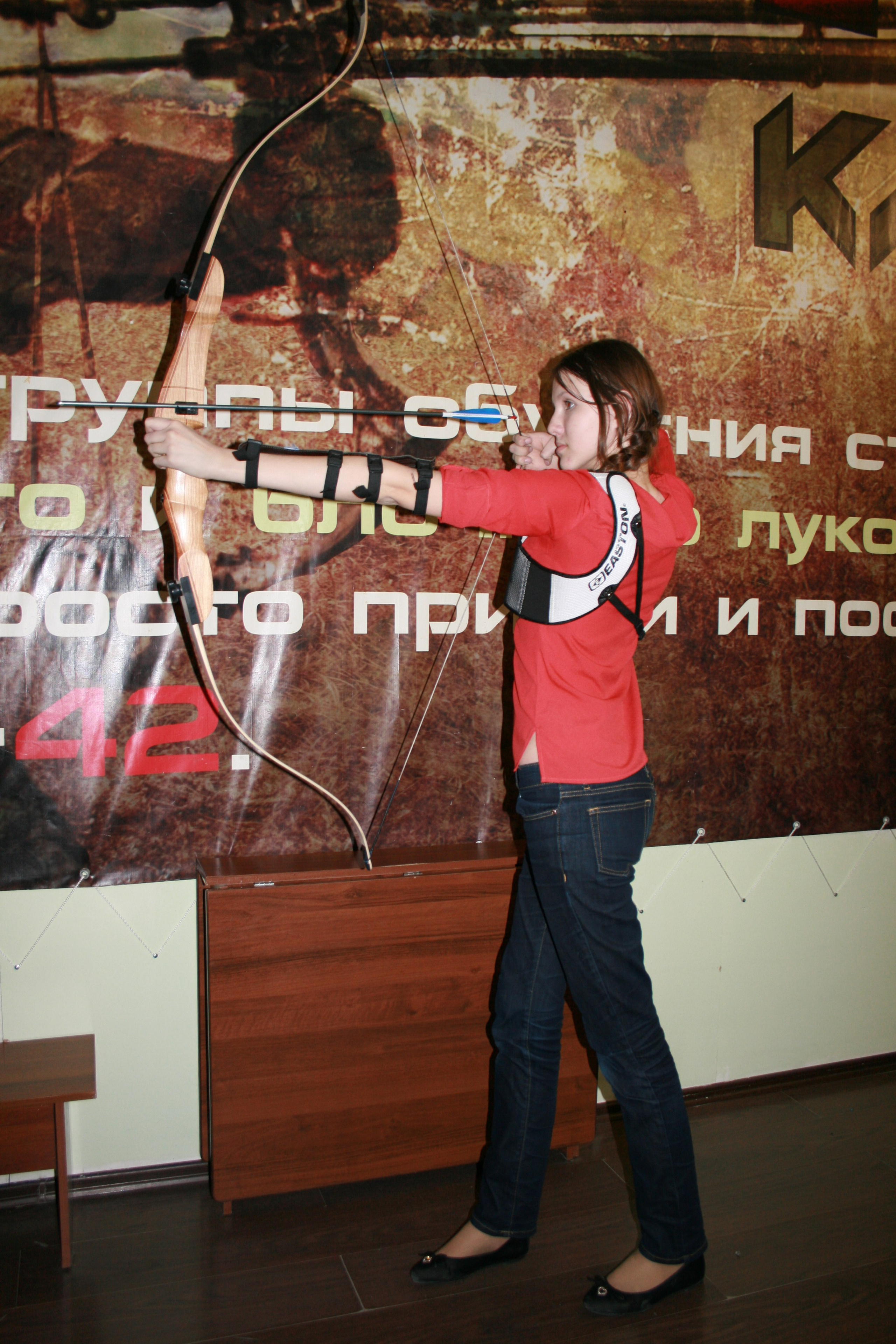 Соня ДР Стрелковый клуб 14 лет 15.03.2014. Семейный, Свадебный фотограф СПБ Питер— Романова Екатерина