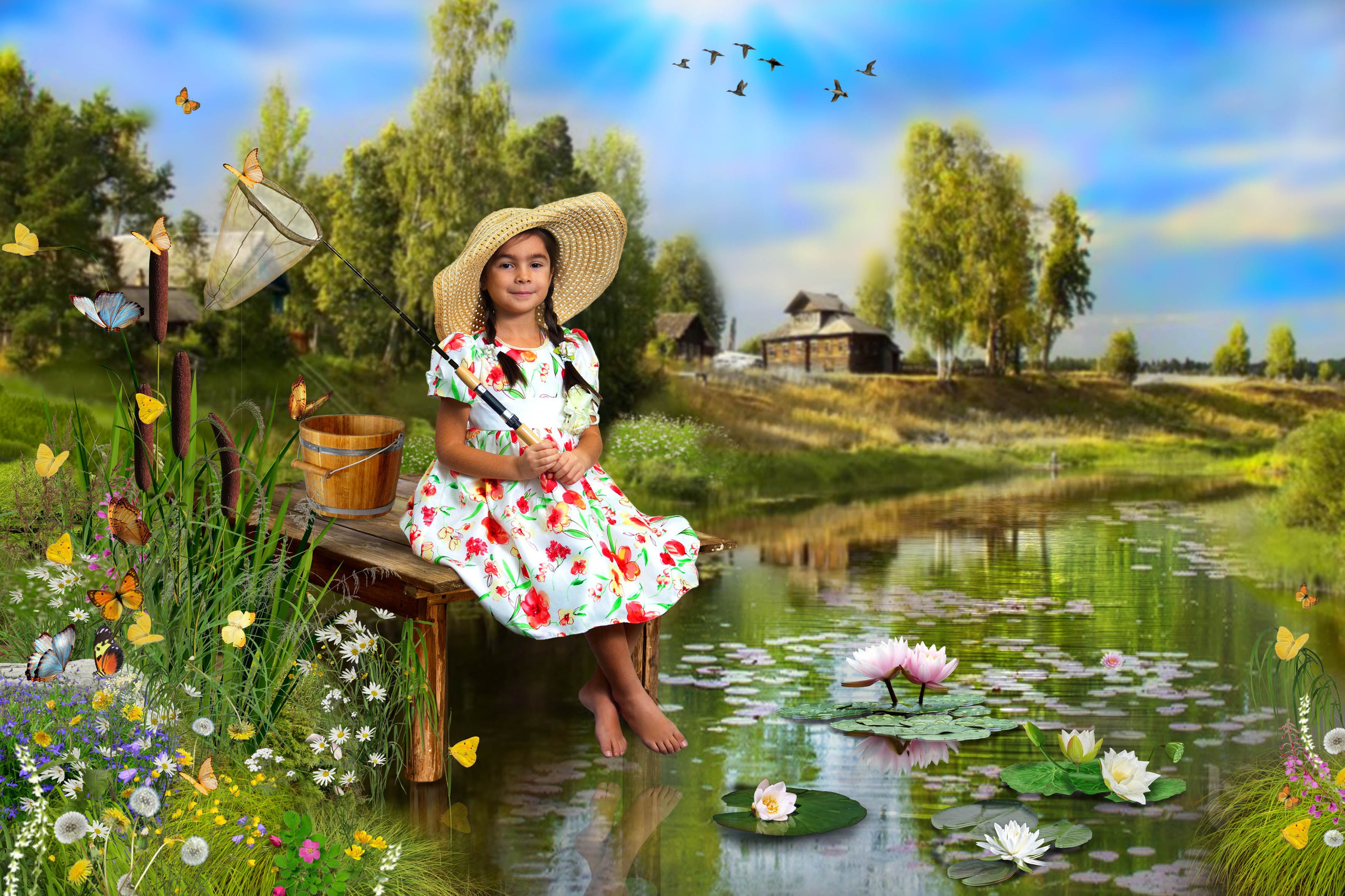 Рыбалка. Art photographer Nino