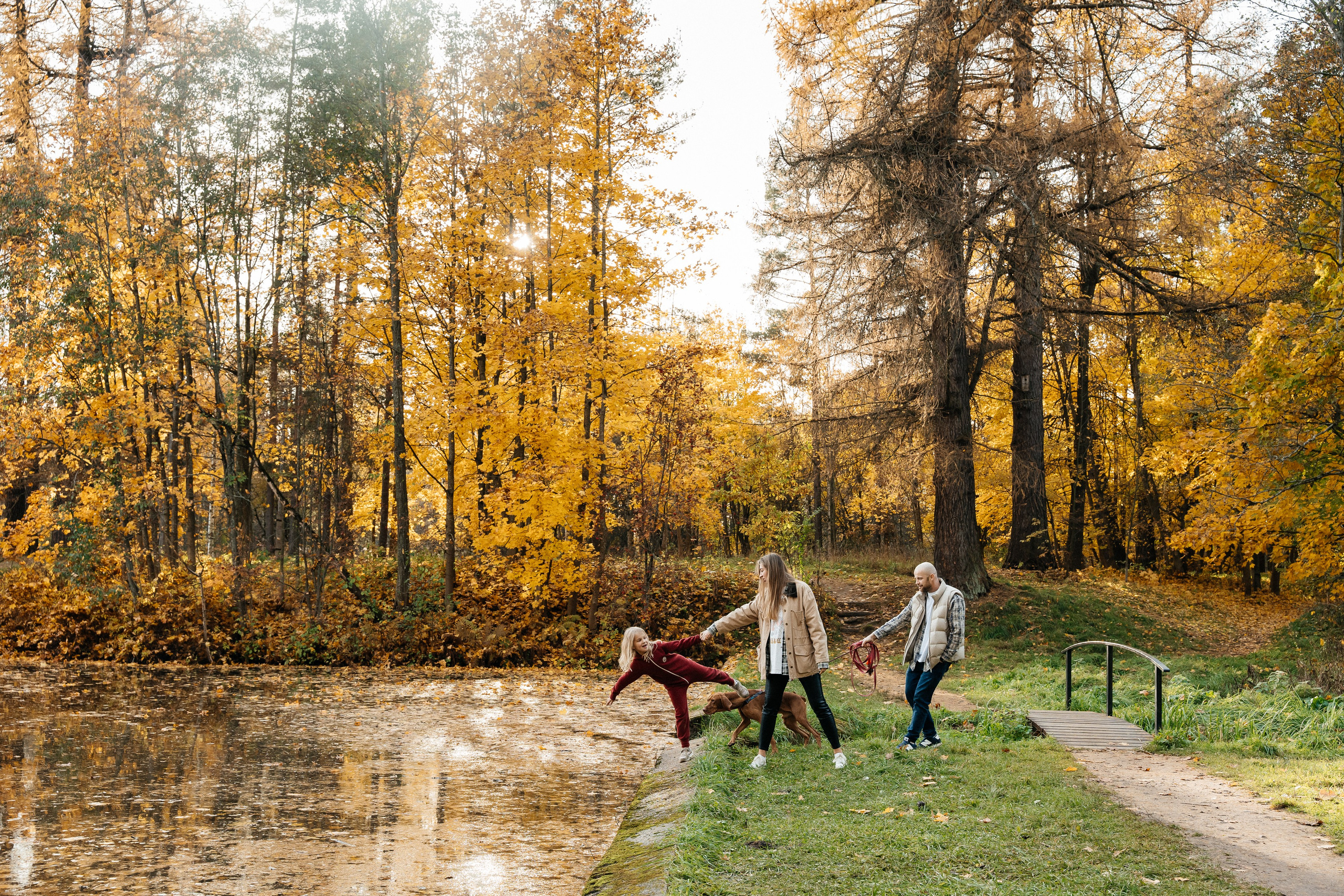Особенная осень. Семейный фотограф в Санкт-Петербурге Виталия Белова