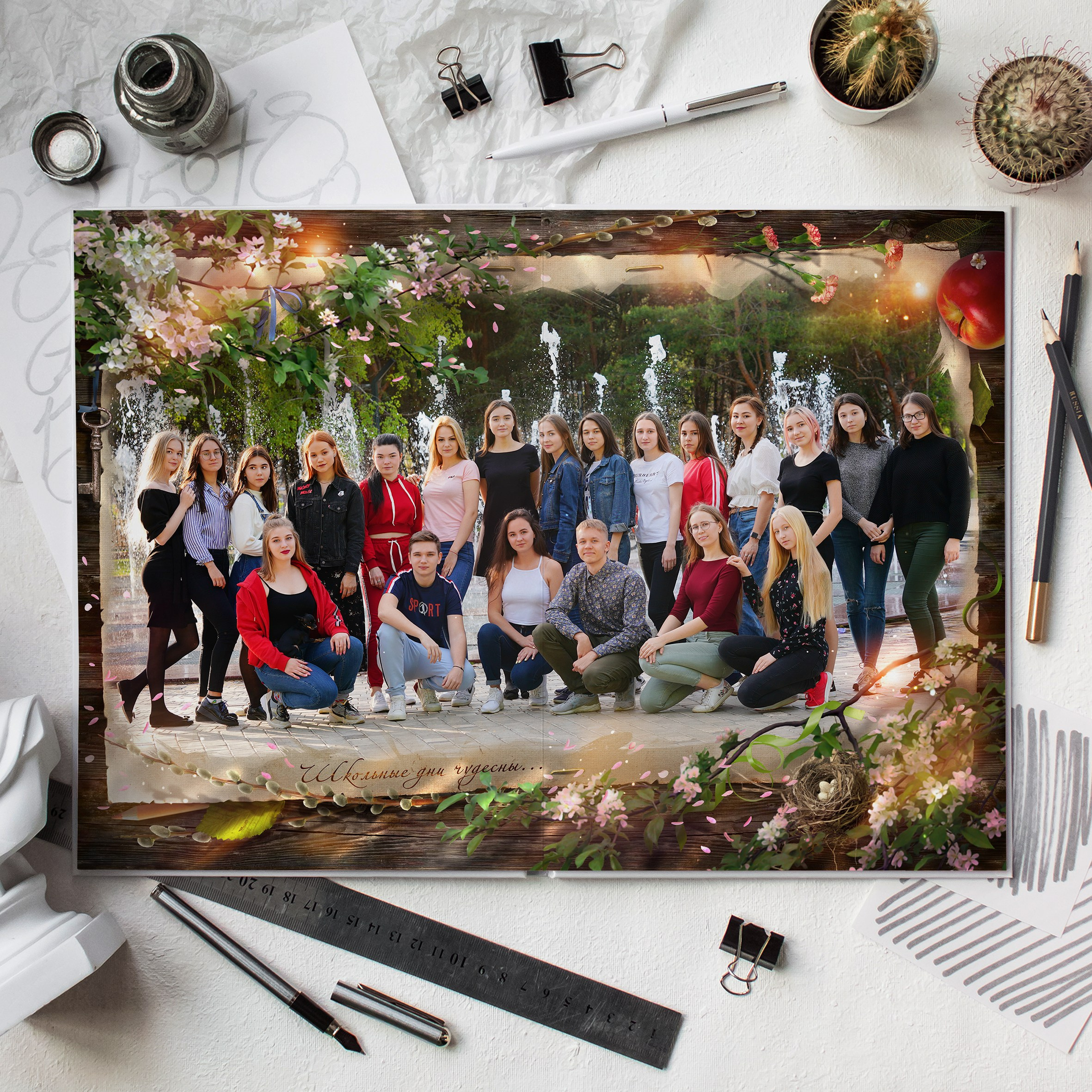 Ночной город. Современные выпускные альбомы. Мы делаем не просто альбомы, а стильные фотокниги