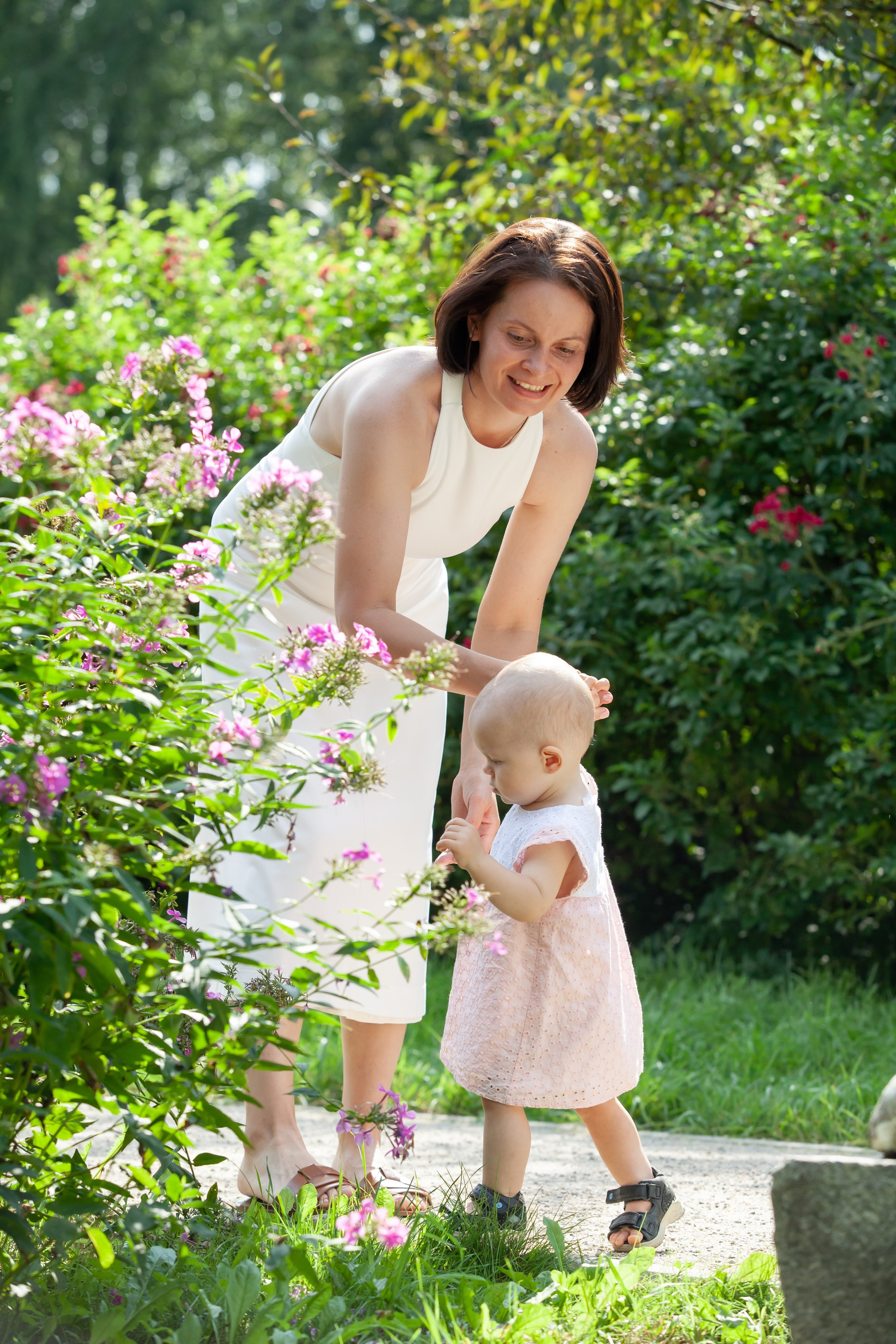 Семейная фотосессия в парке. Фотографы в Москве Светлана Устинова и Сергей Грачев