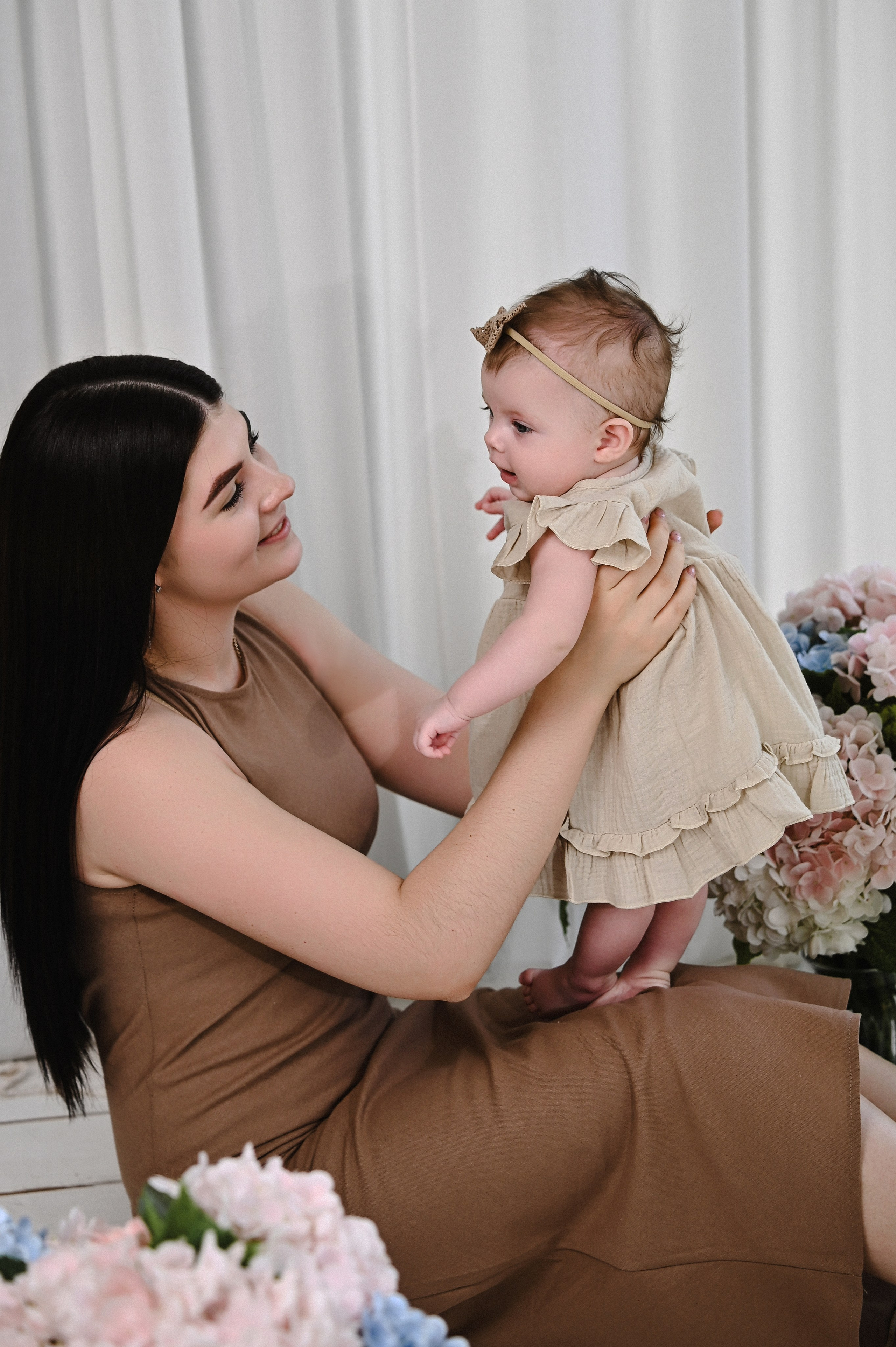 Семейная с маленькой Оливией. Фотограф Ярута Оксана / Ростов-на-Дону