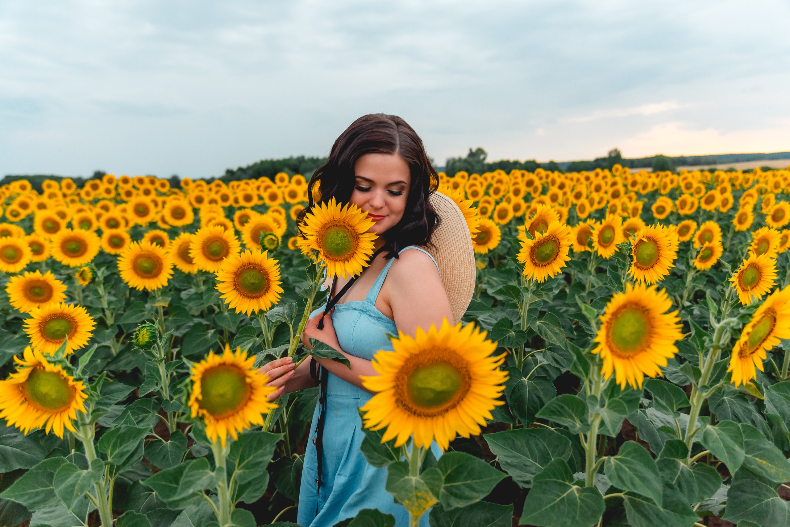 В ПОДСОЛНУХАХ. Семейный фотограф в Барнауле