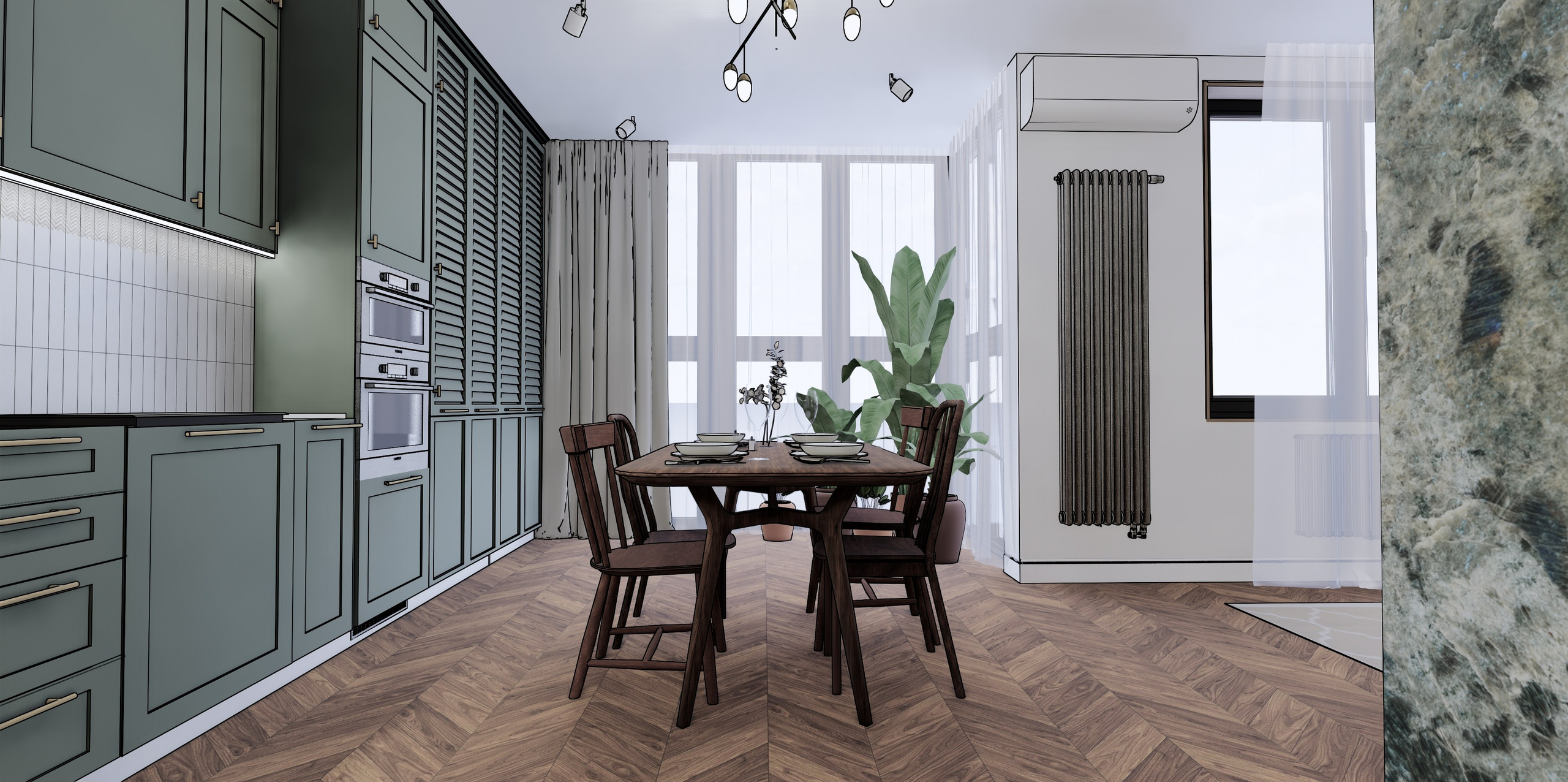 В ПРОЦЕСЕЕ РЕАЛИЗАЦИИ… (КВАРТИРА У МОРЯ). Дизайнер интерьера, Санкт-Петербург