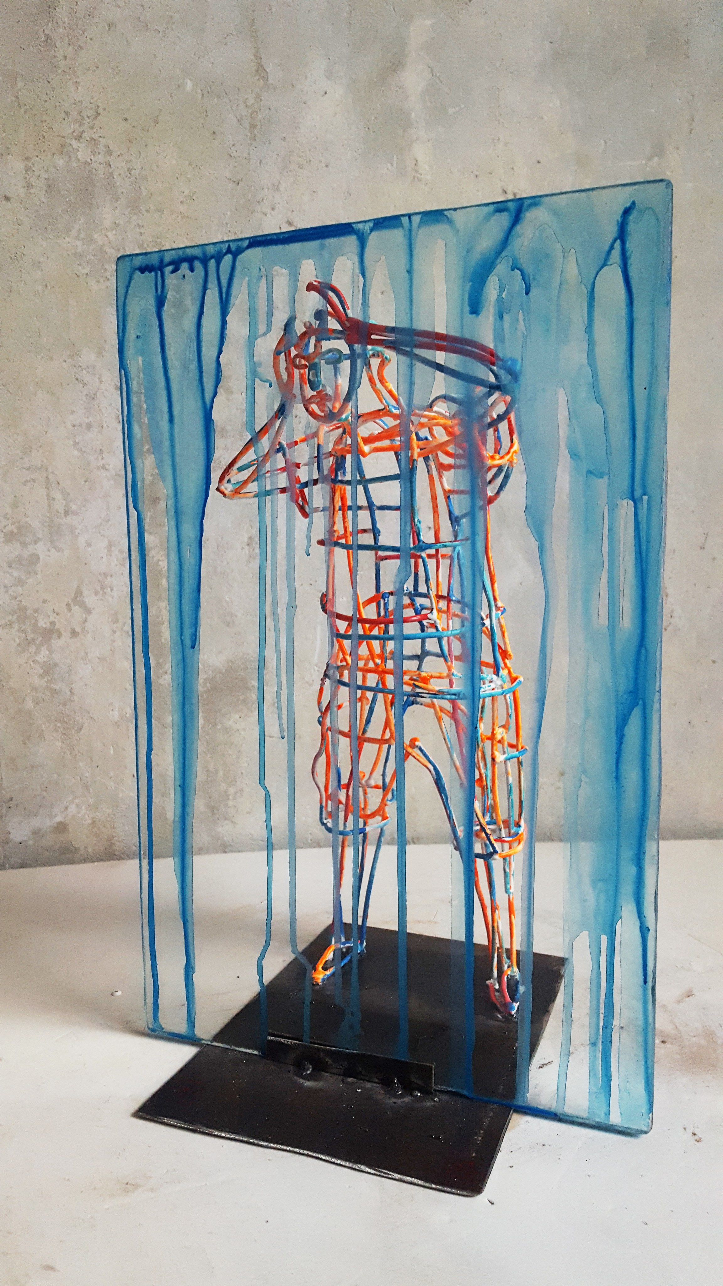 Подсматривающий_2020. Художник — скульптор Антонина Фатхуллина