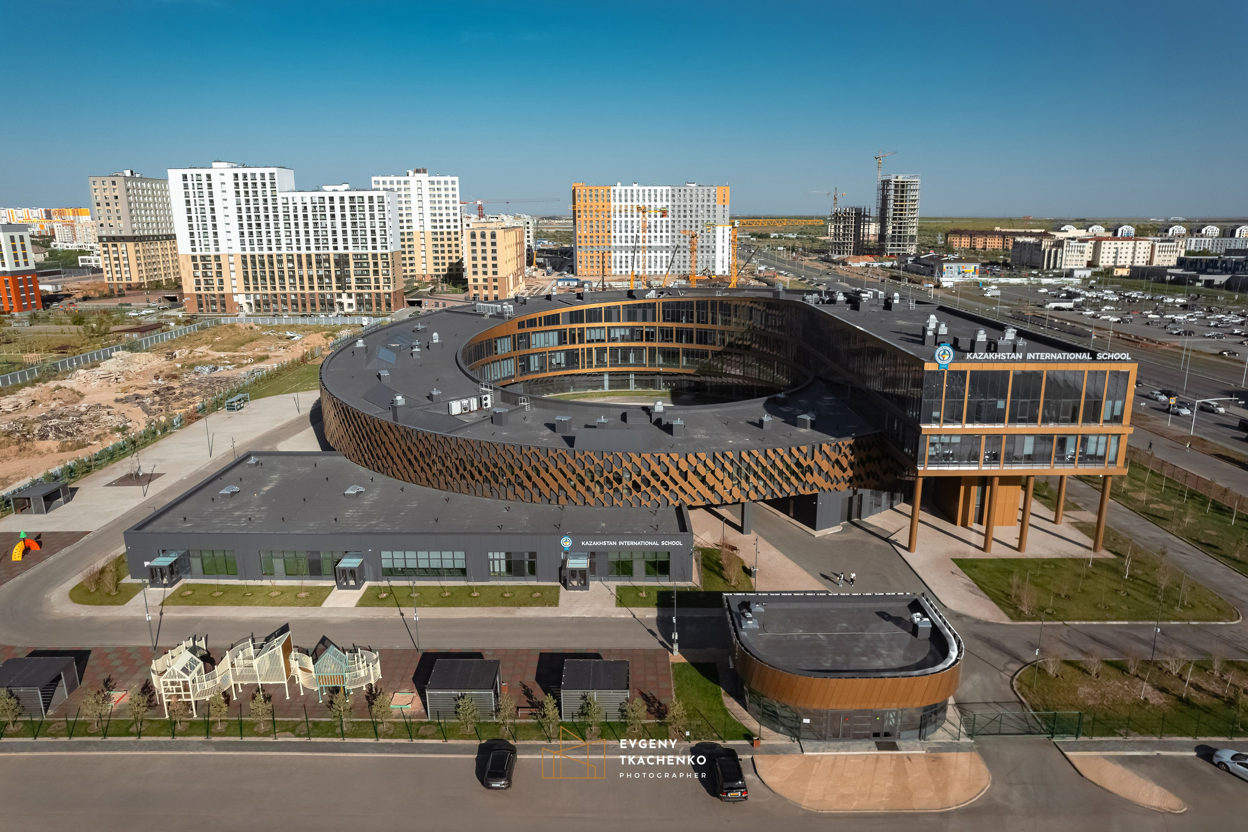Kazakhstan International School в г. Астана. Архитектурный и интерьерный фотограф в Казахстане