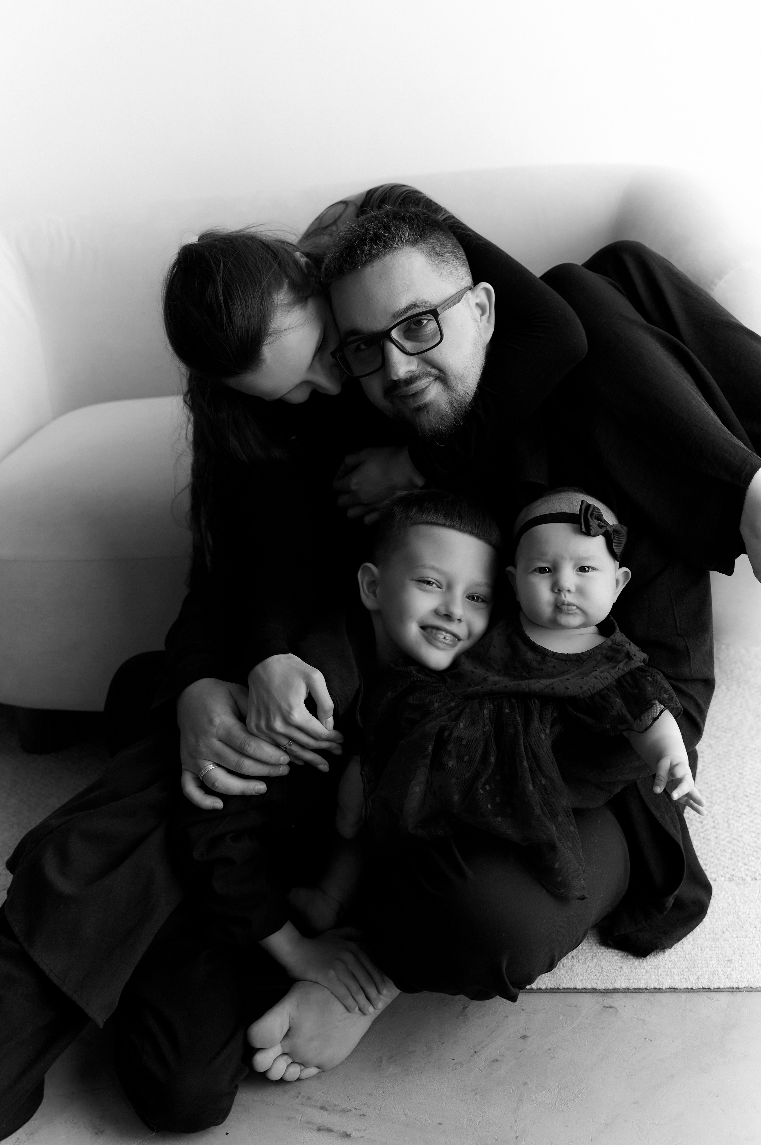 Лиза и ее семья. Фотограф Регина С