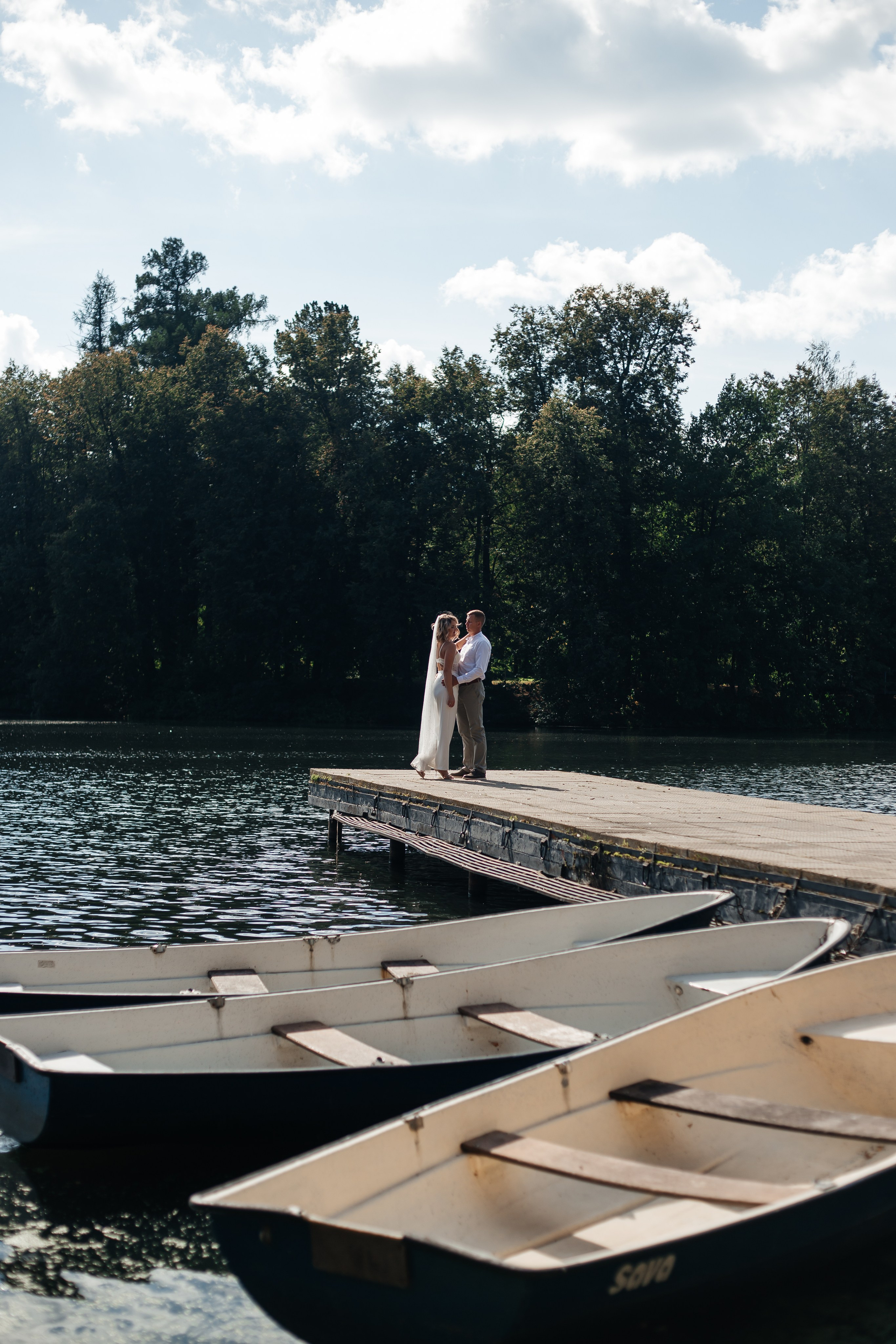 Свадебная прогулка в Усадьбе Марфино. Фотограф Дмитров и МО Валентина Халикова