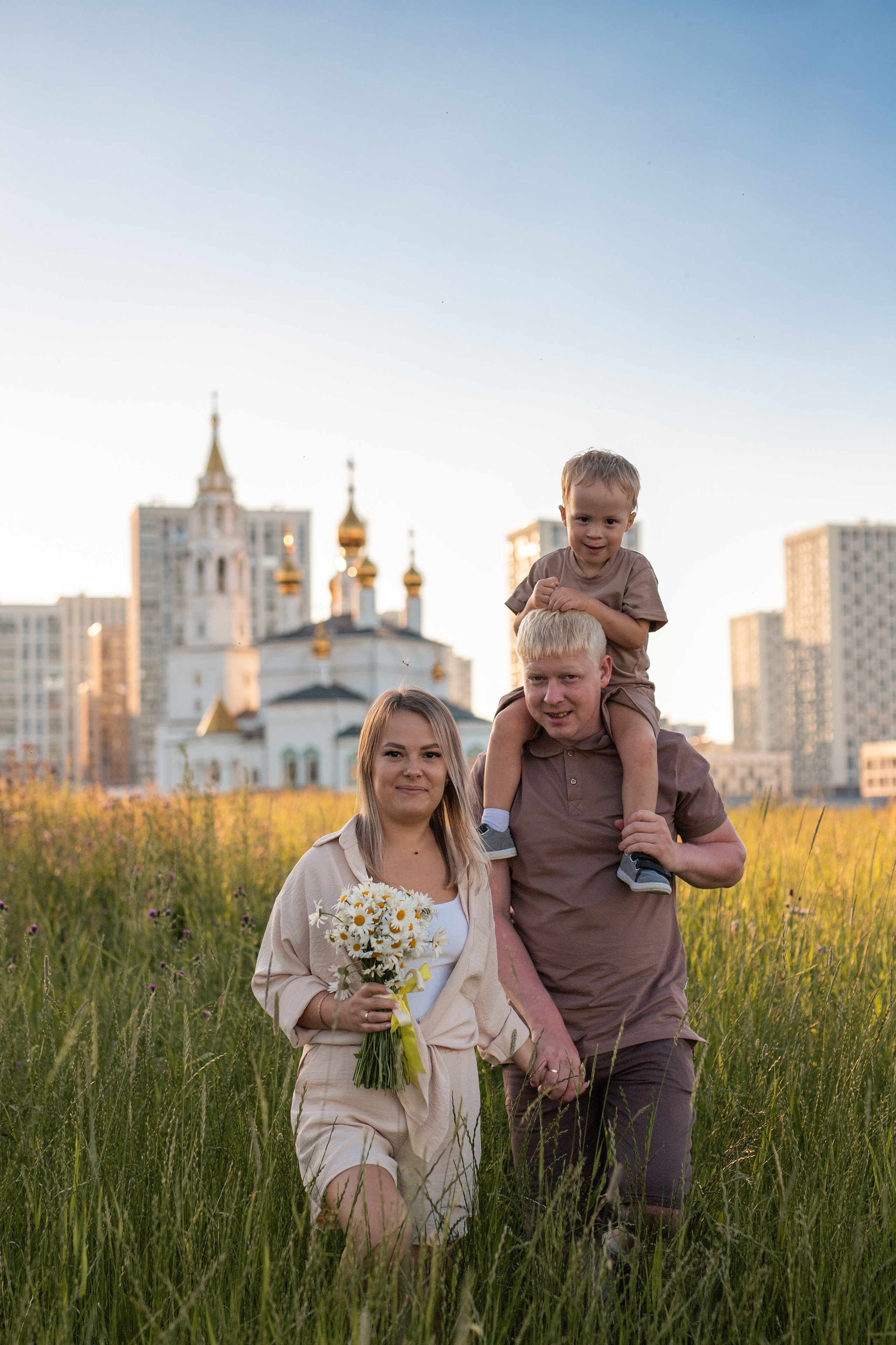 Семья Глуховых. Фотограф Анастасия Петрова