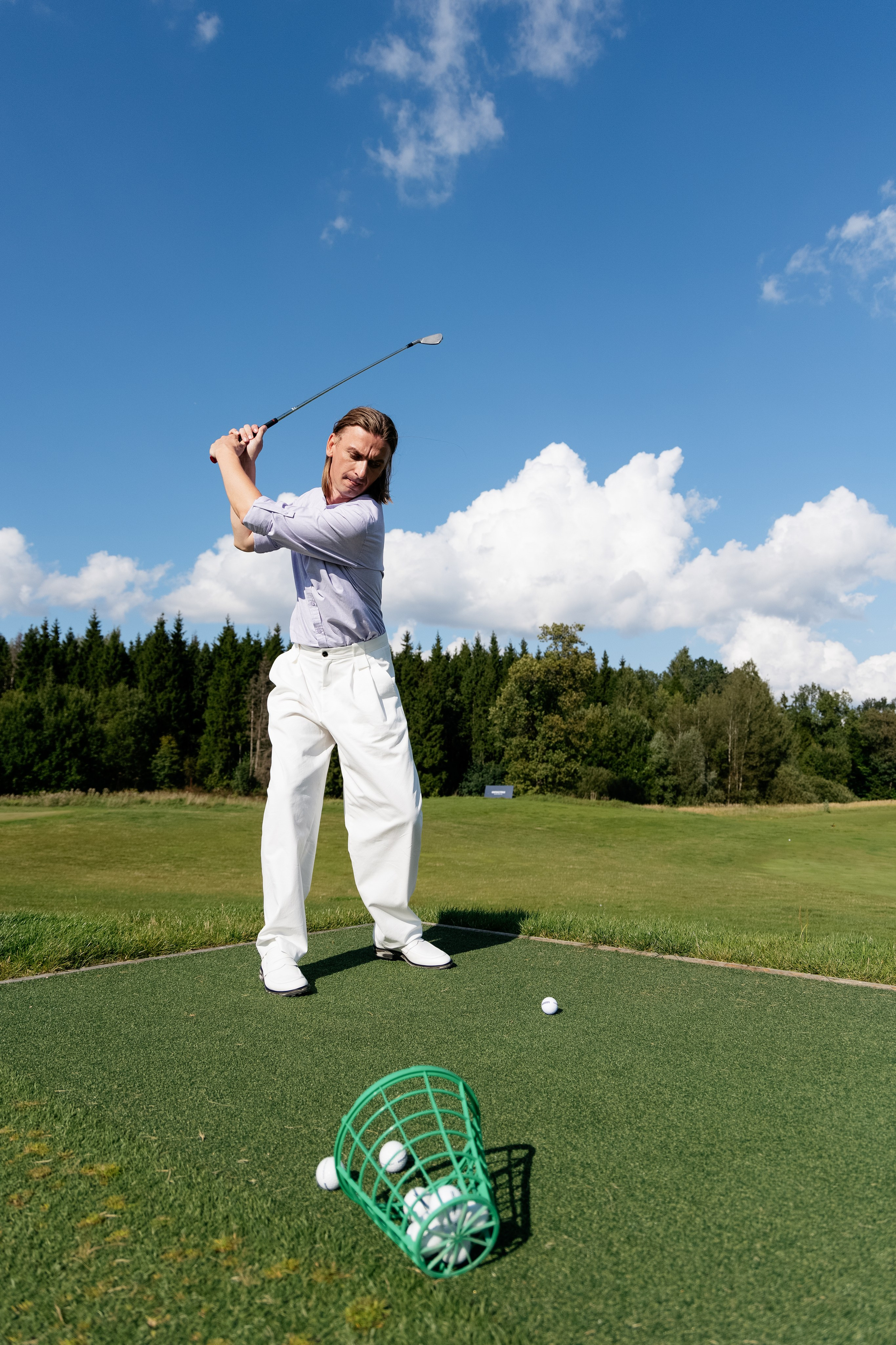 Целеево. Игра в гольф. Фотограф в Москве Анастасия Курлович