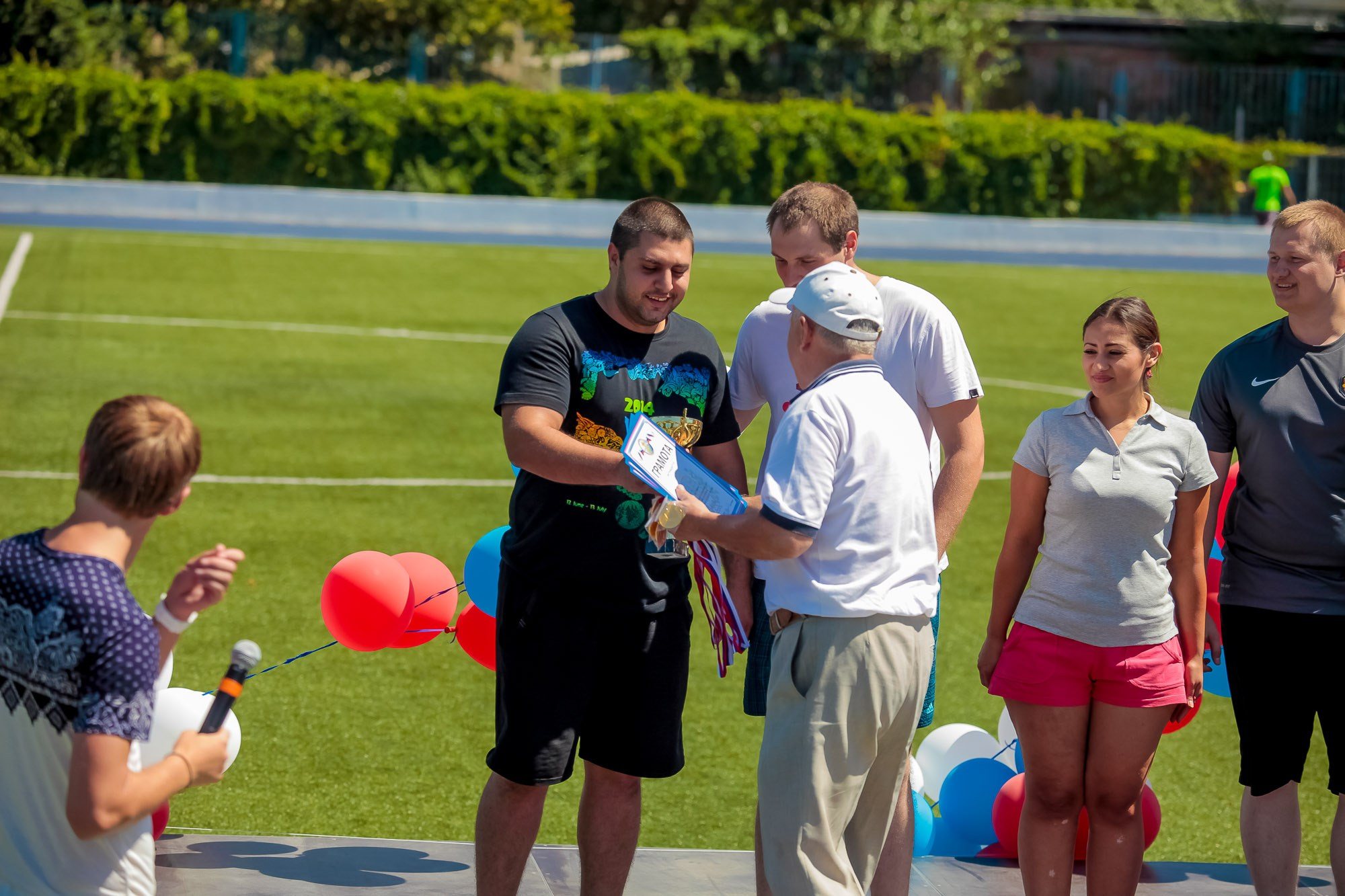 День Физкульт. Максим Матвийченко и Виктория Басова профессионалы своего дела