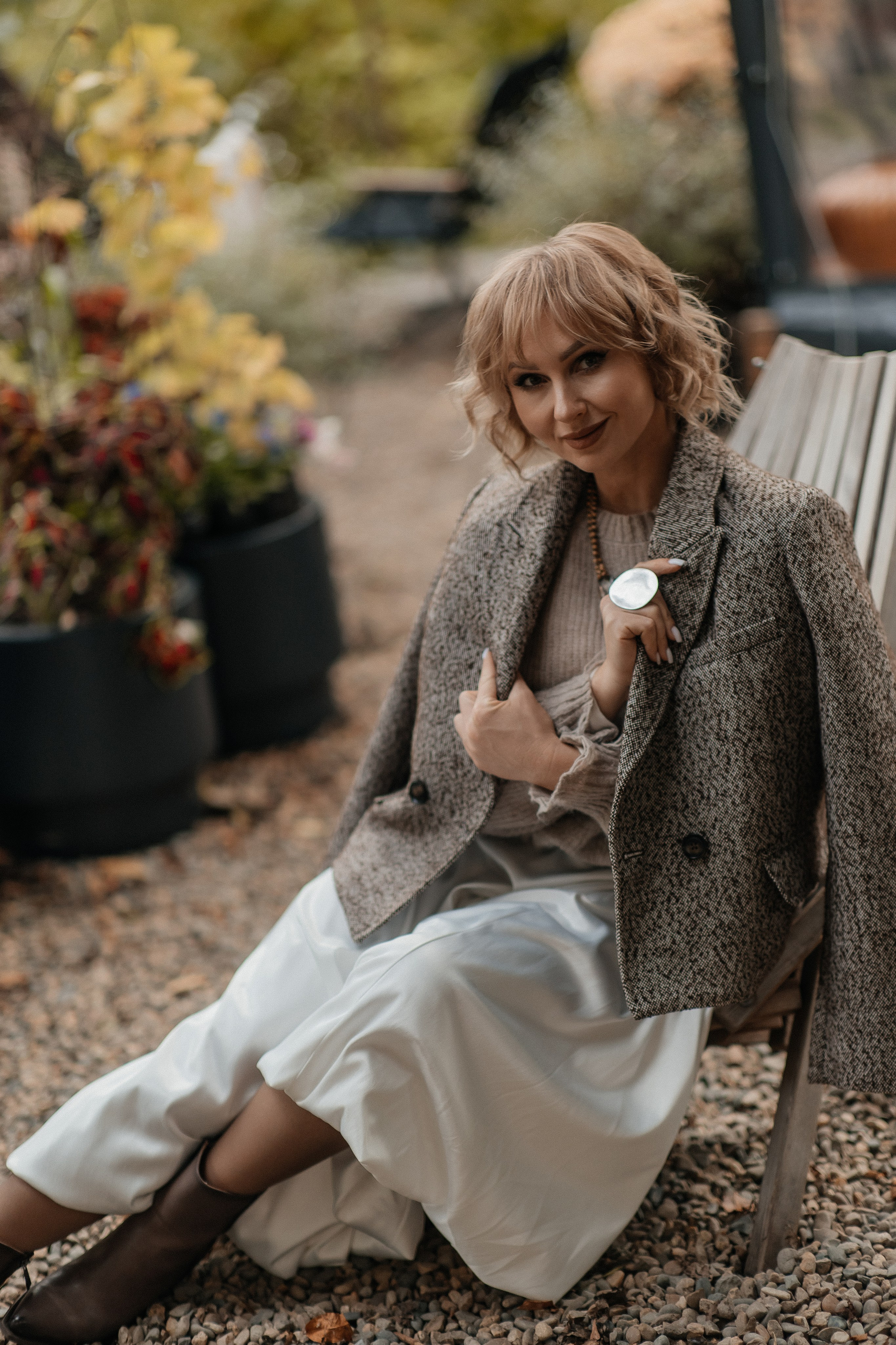 Маша и осень