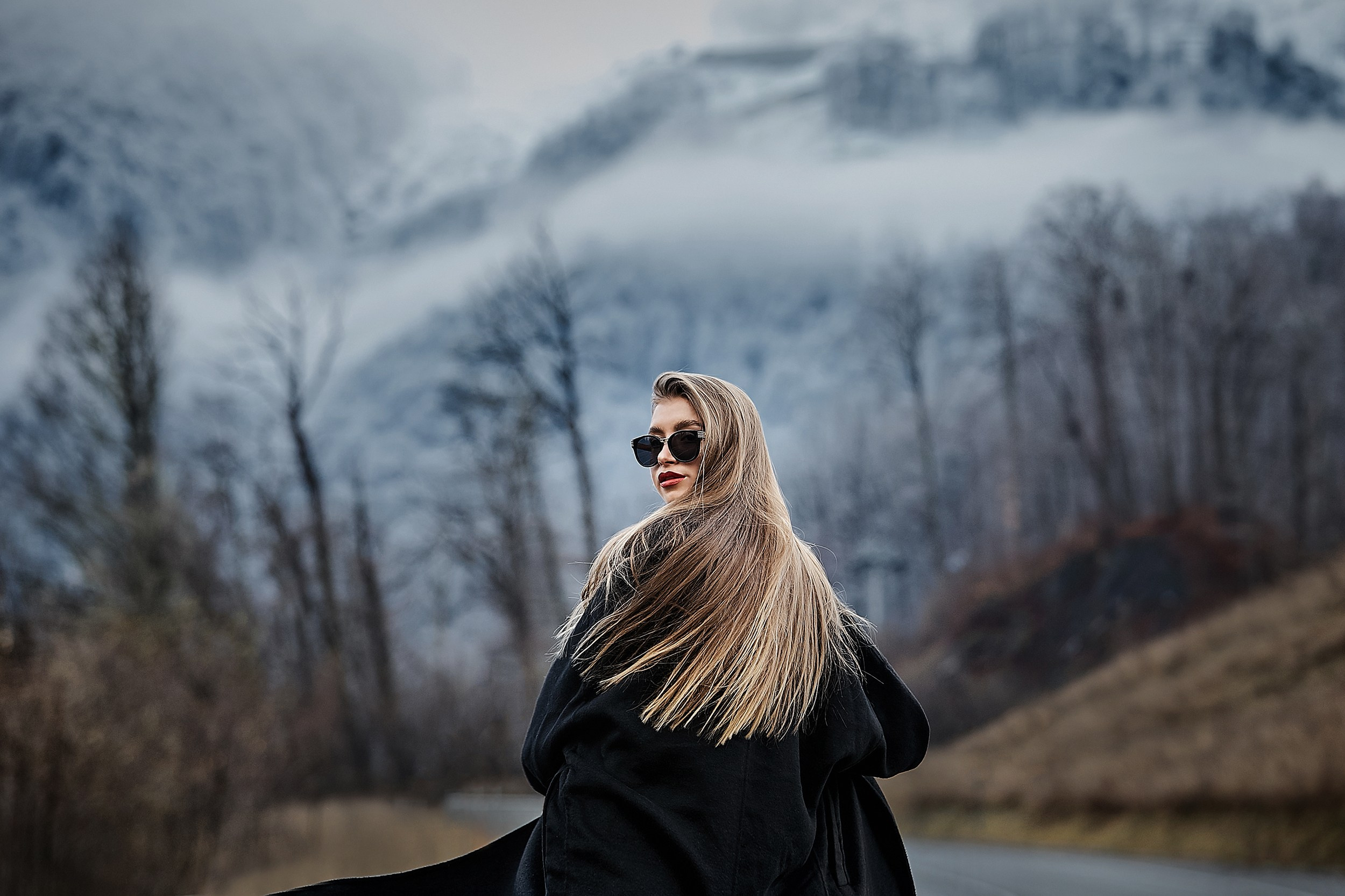 Ангелина в горах. Фото и видео контент в Сочи, фотограф, видеограф Сочи