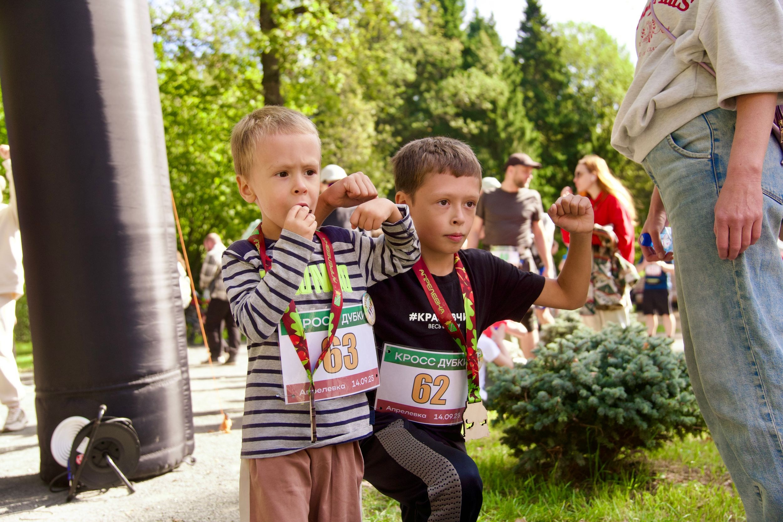 Забег в парке «Дубки». Кафе «БЕЛКА НАШЕПТАЛА». Ну оооочень концептуальное кафе