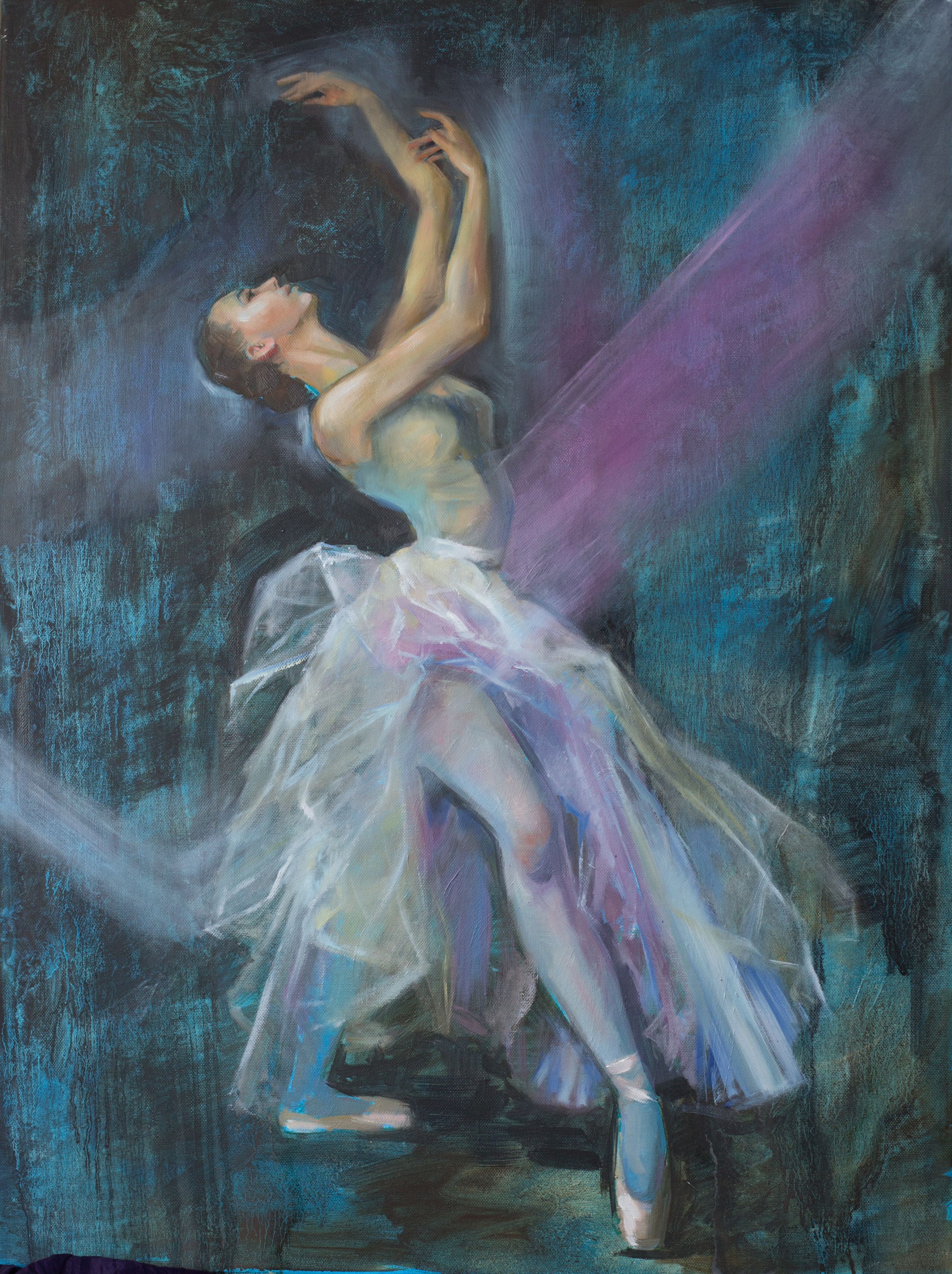 Масло. Художник