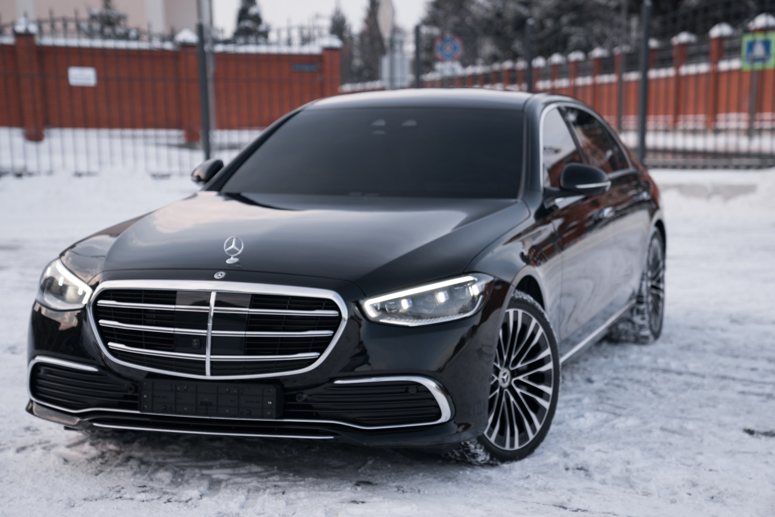 Mercedes-Benz S450. Идеальные портреты для соцсетей — Фотограф Ленар