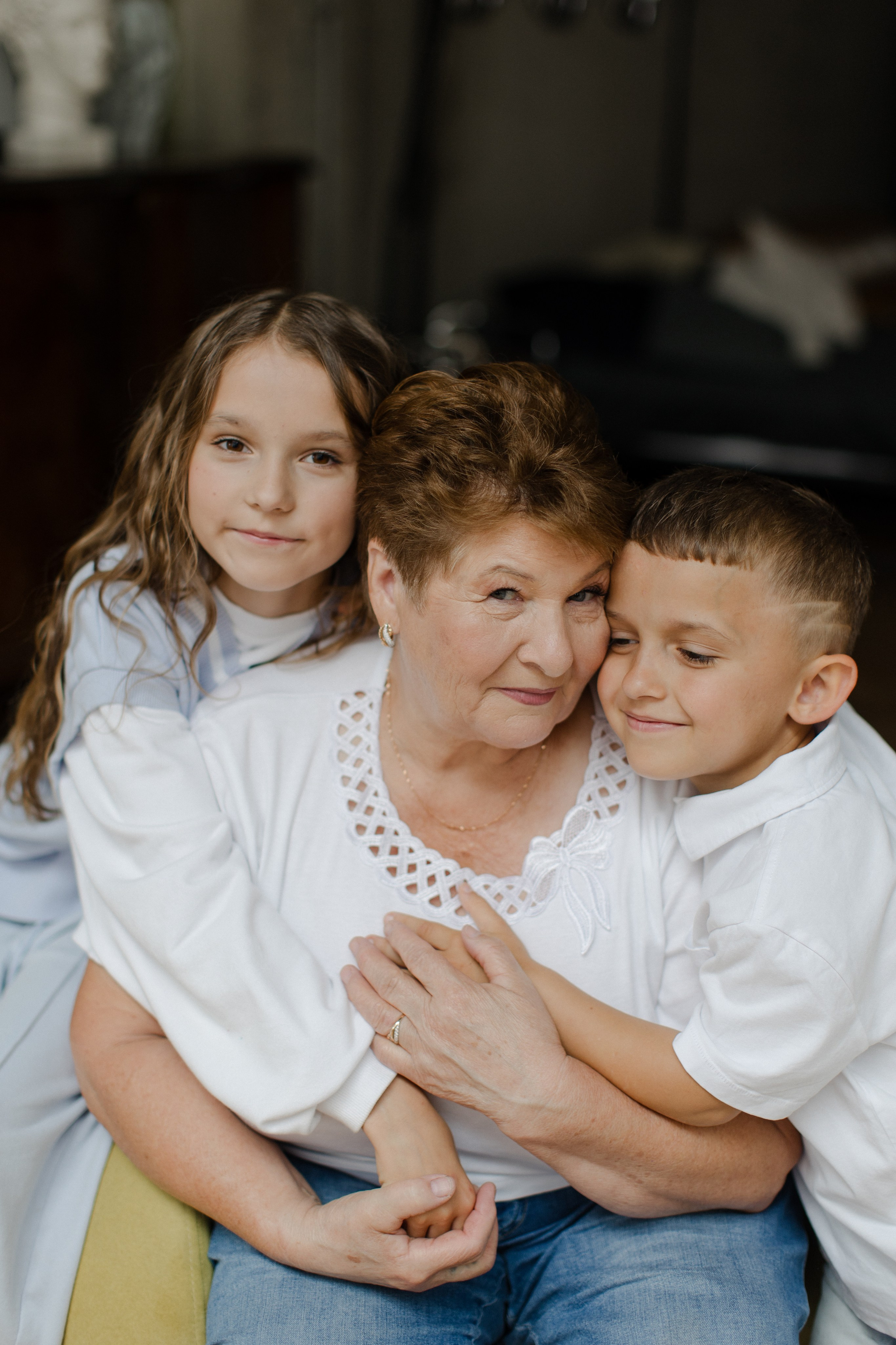 Катя с семьей. Семейный и детский фотограф в Москве Кузьмина Мария