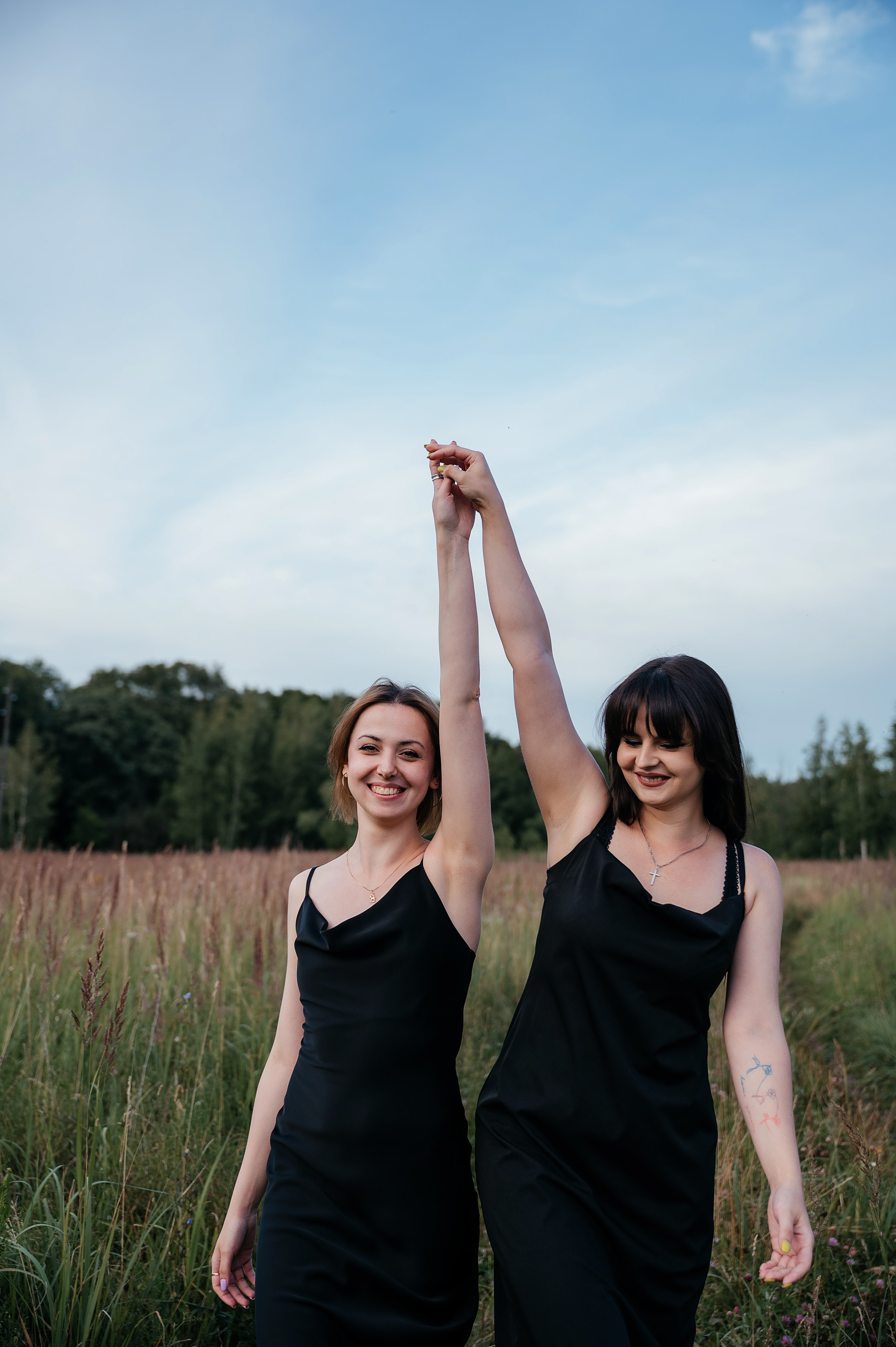 Настя и Алена. Наставник по мобильной съемке и фотограф Тула Новомосковск