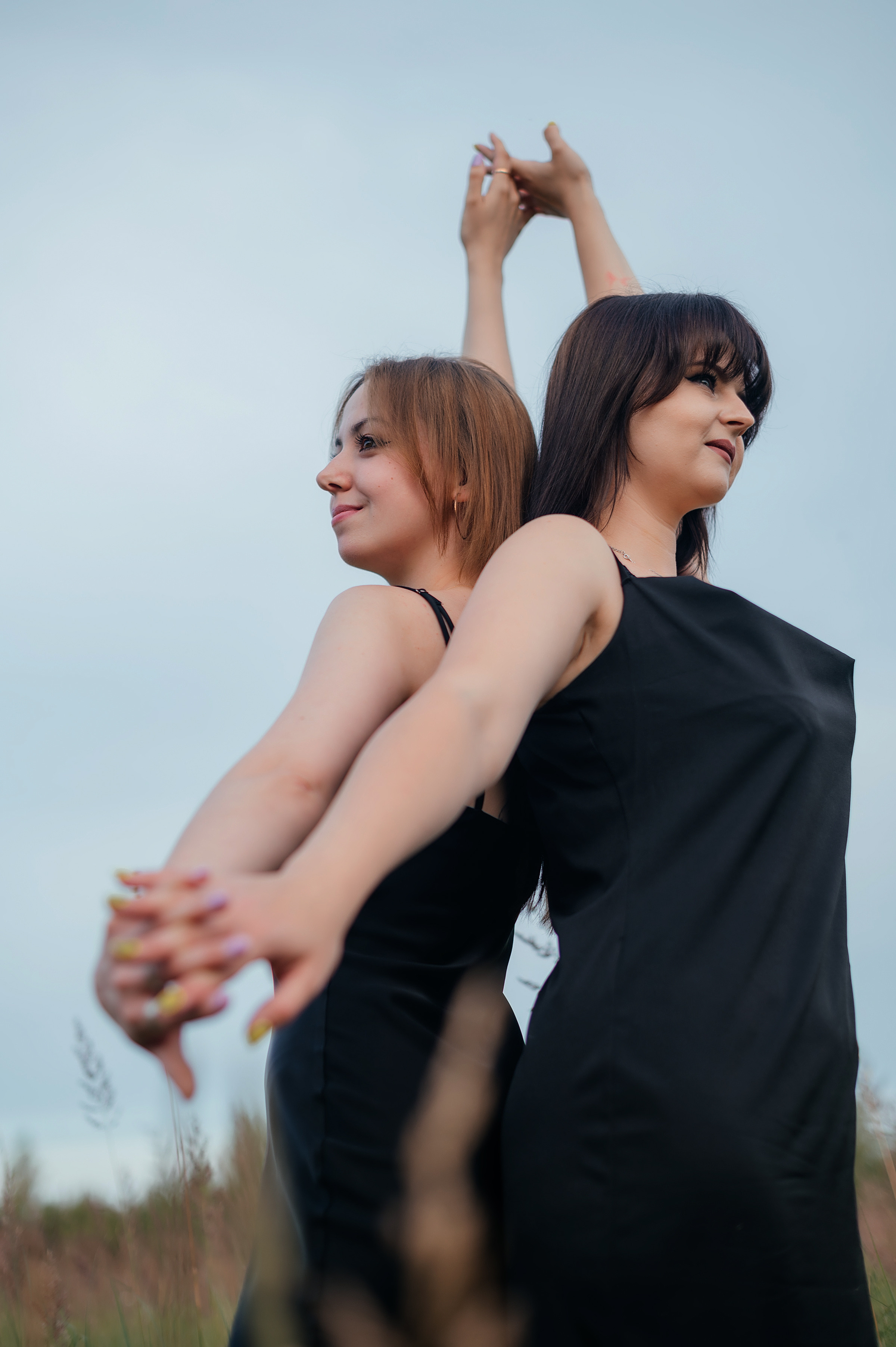 Настя и Алена. Наставник по мобильной съемке и фотограф Тула Новомосковск