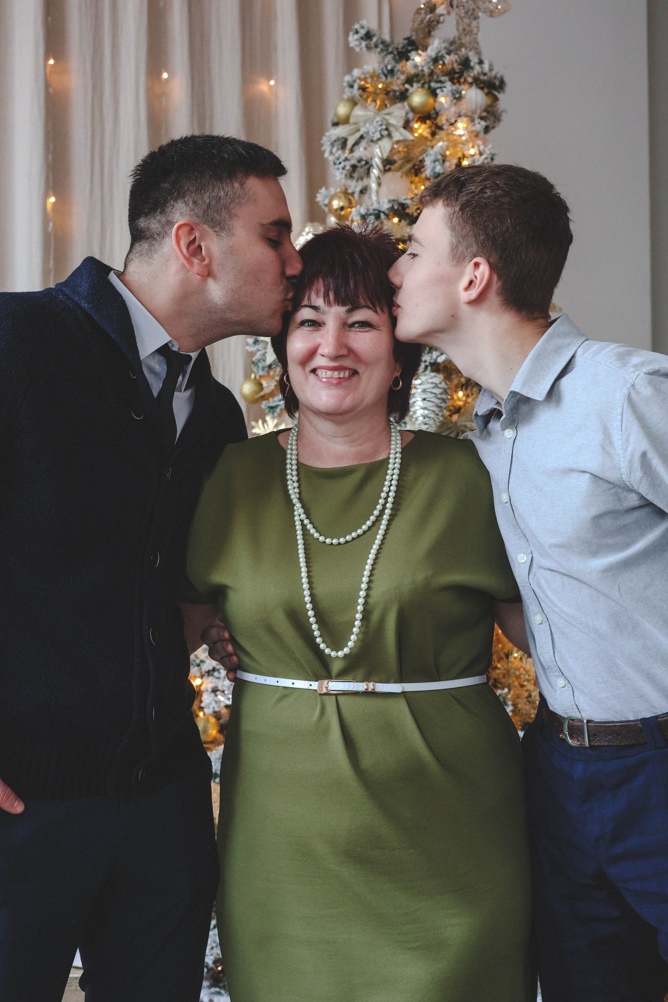 Новогодняя история «Светлана и ее семья». Фотограф в Москве Анастасия Калинина