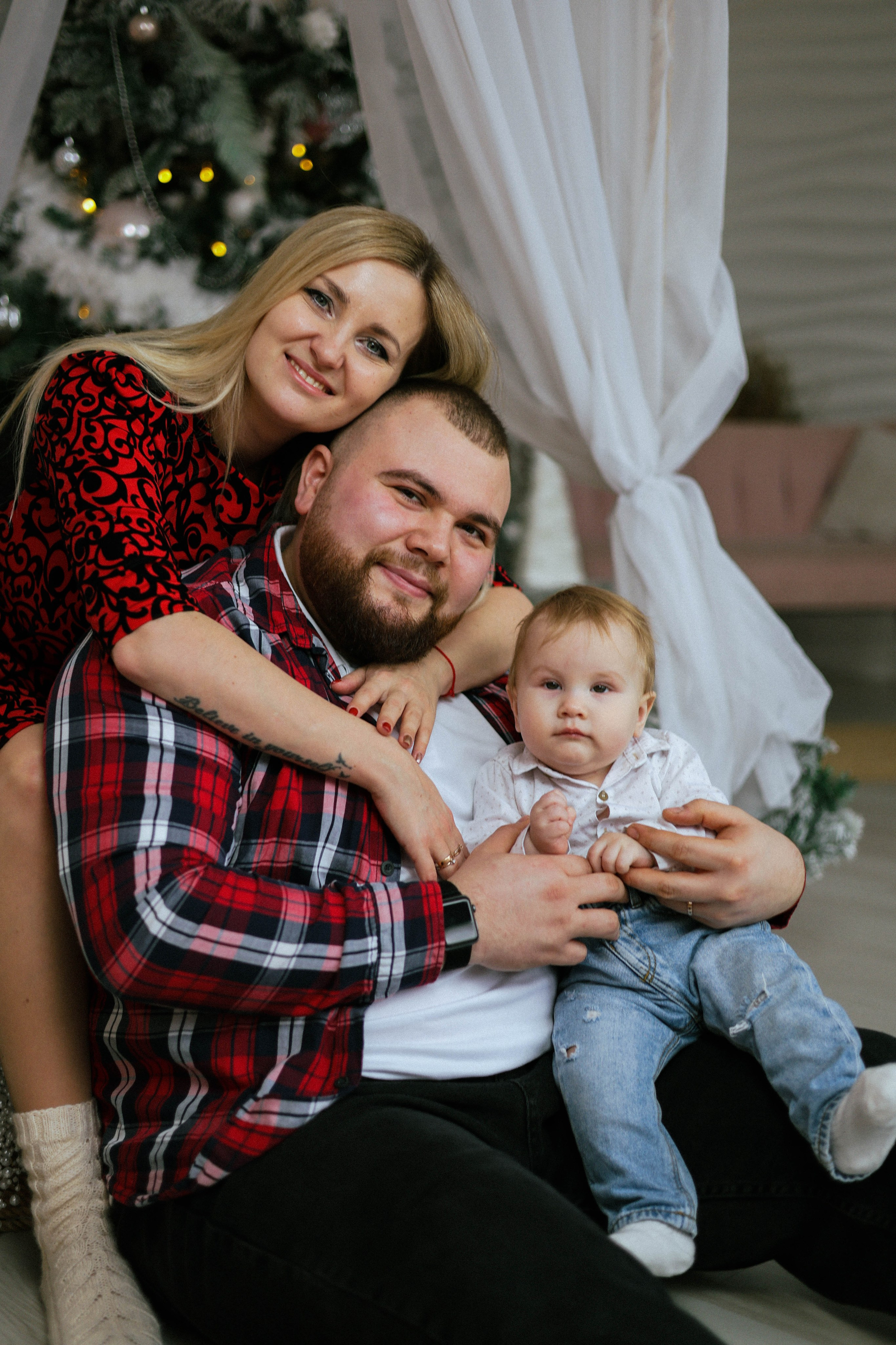 Новогодняя история «Валентина и ее семья». Фотограф в Москве Анастасия Калинина