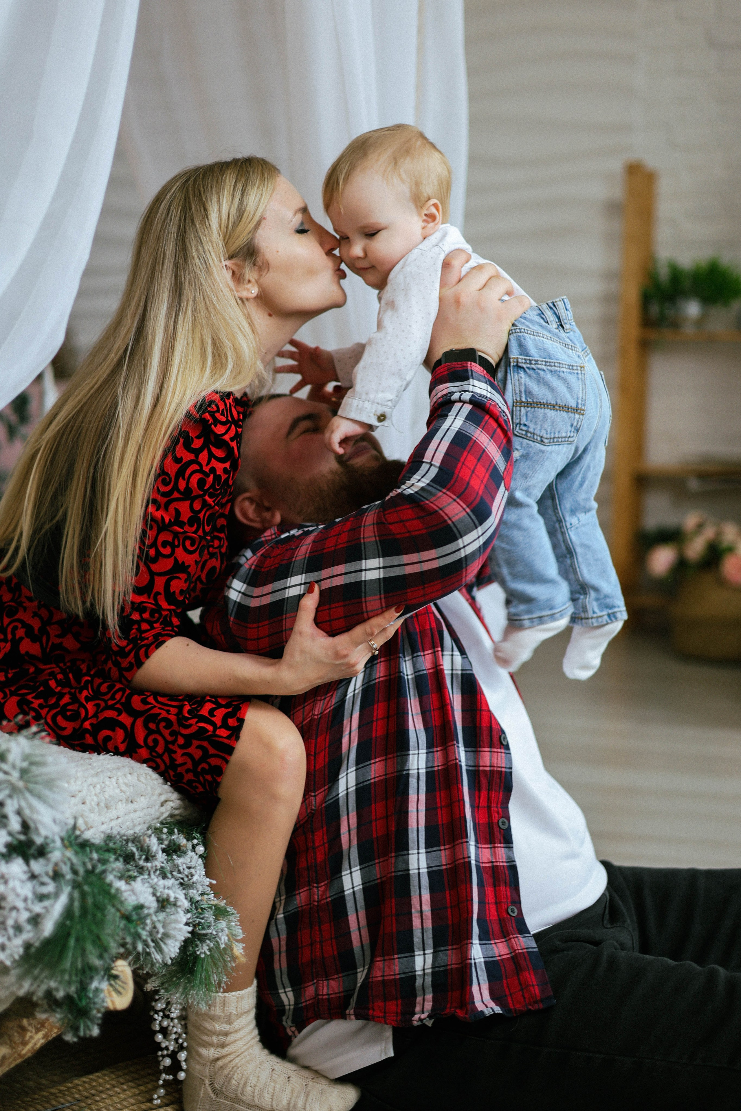 Новогодняя история «Валентина и ее семья». Фотограф в Москве Анастасия Калинина