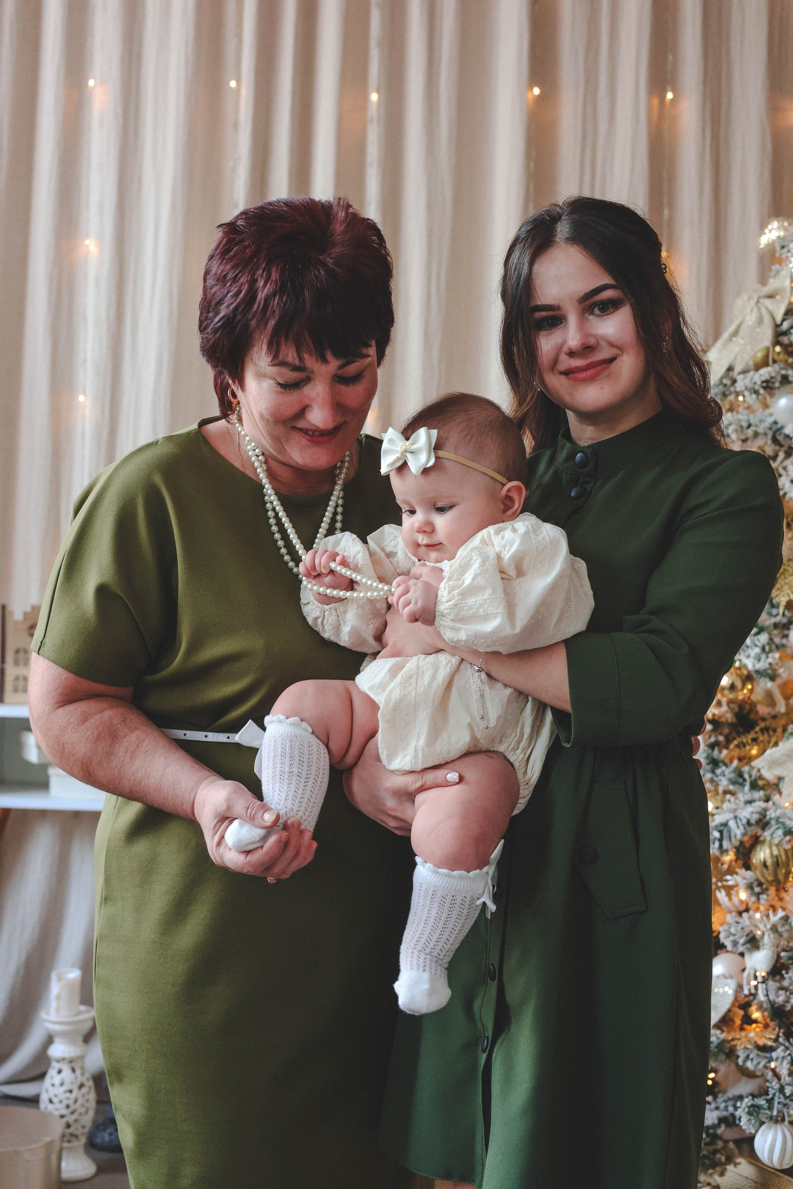 Новогодняя история «Светлана и ее семья». Фотограф в Москве Анастасия Калинина