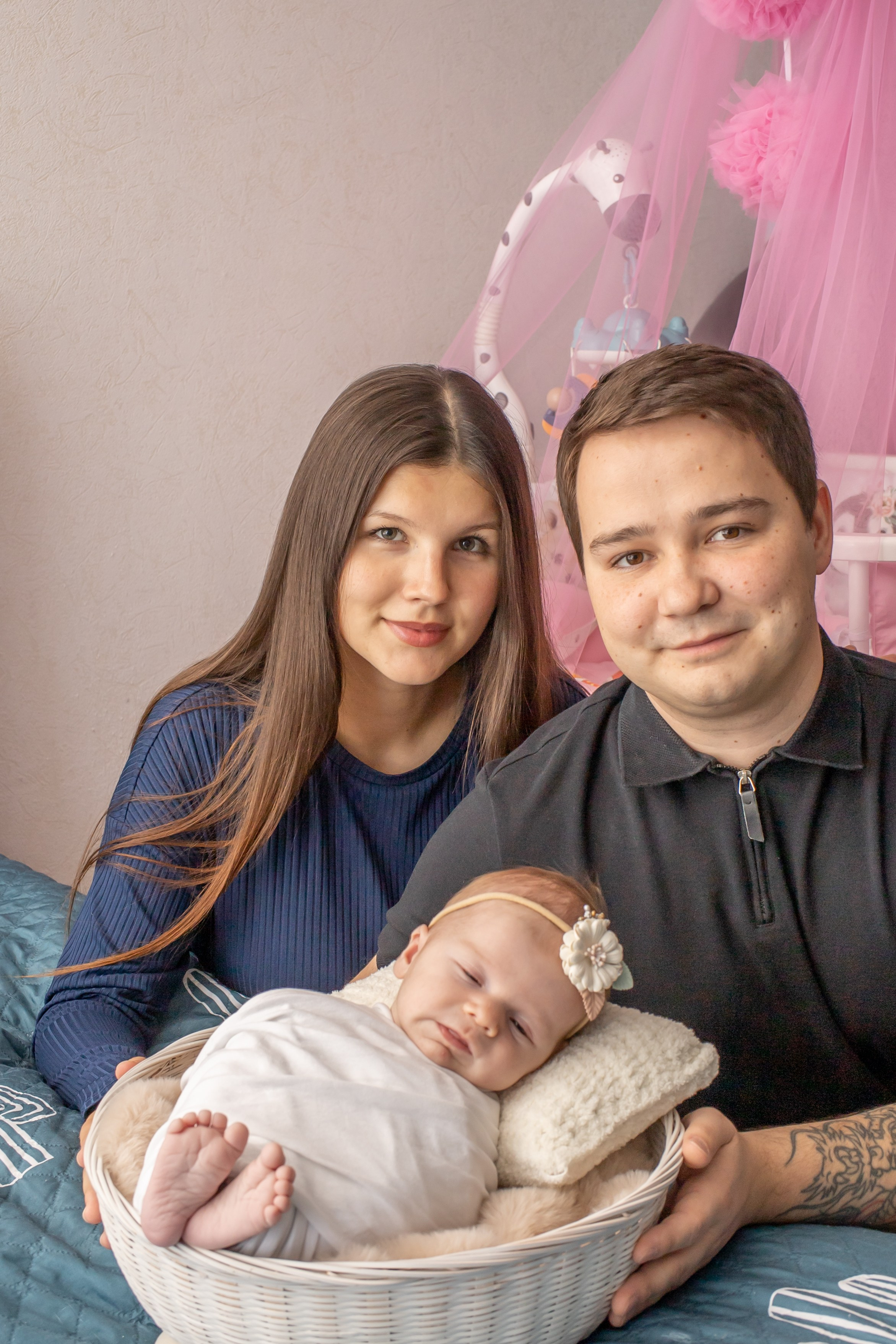 Семейная «Лайт». Фотограф новорожденных в Екатеринбурге