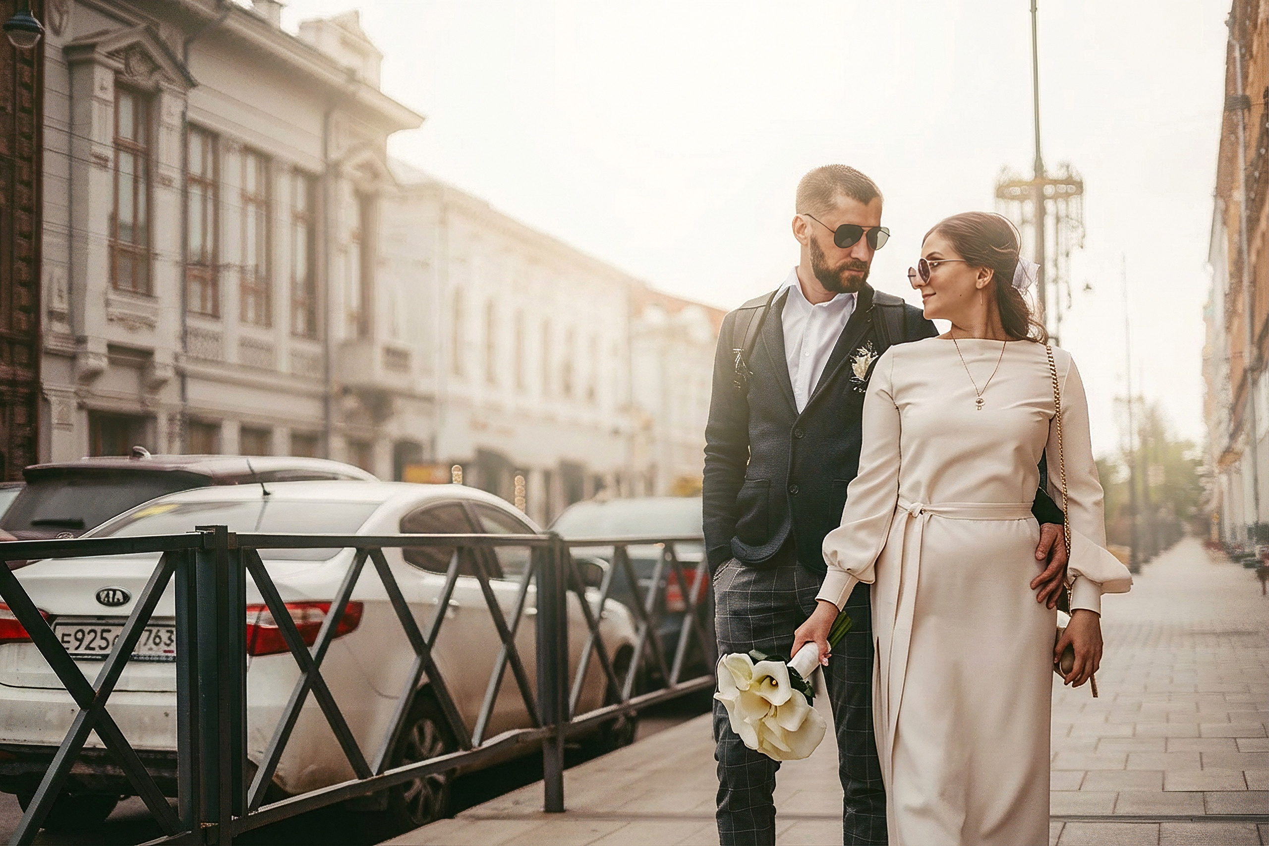 Городская свадебная съёмка. Фотограф в городе Самара Александр Гераськин