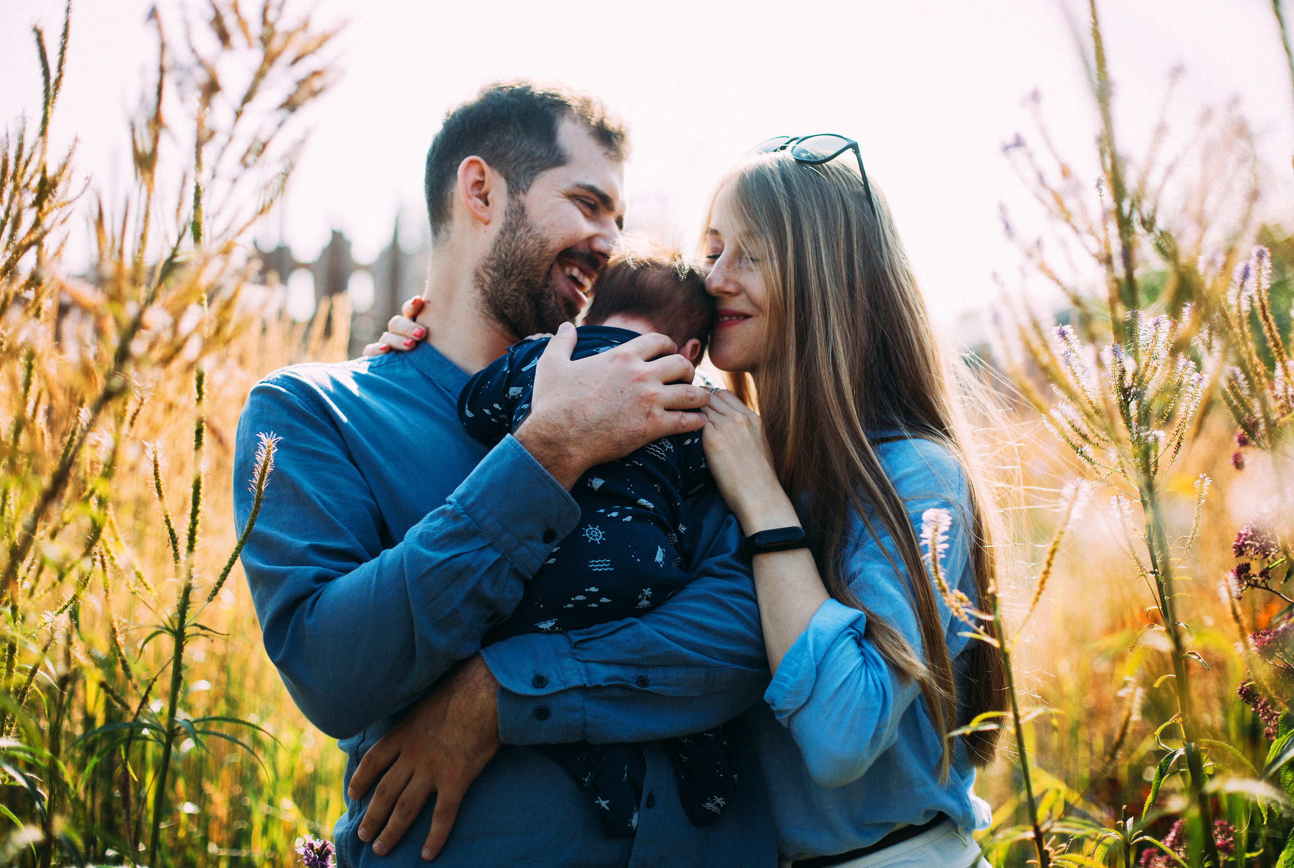 Лида Даня и Сеня. Свадебный и семейный пленочный фотограф в Петербурге Истомина Ирина