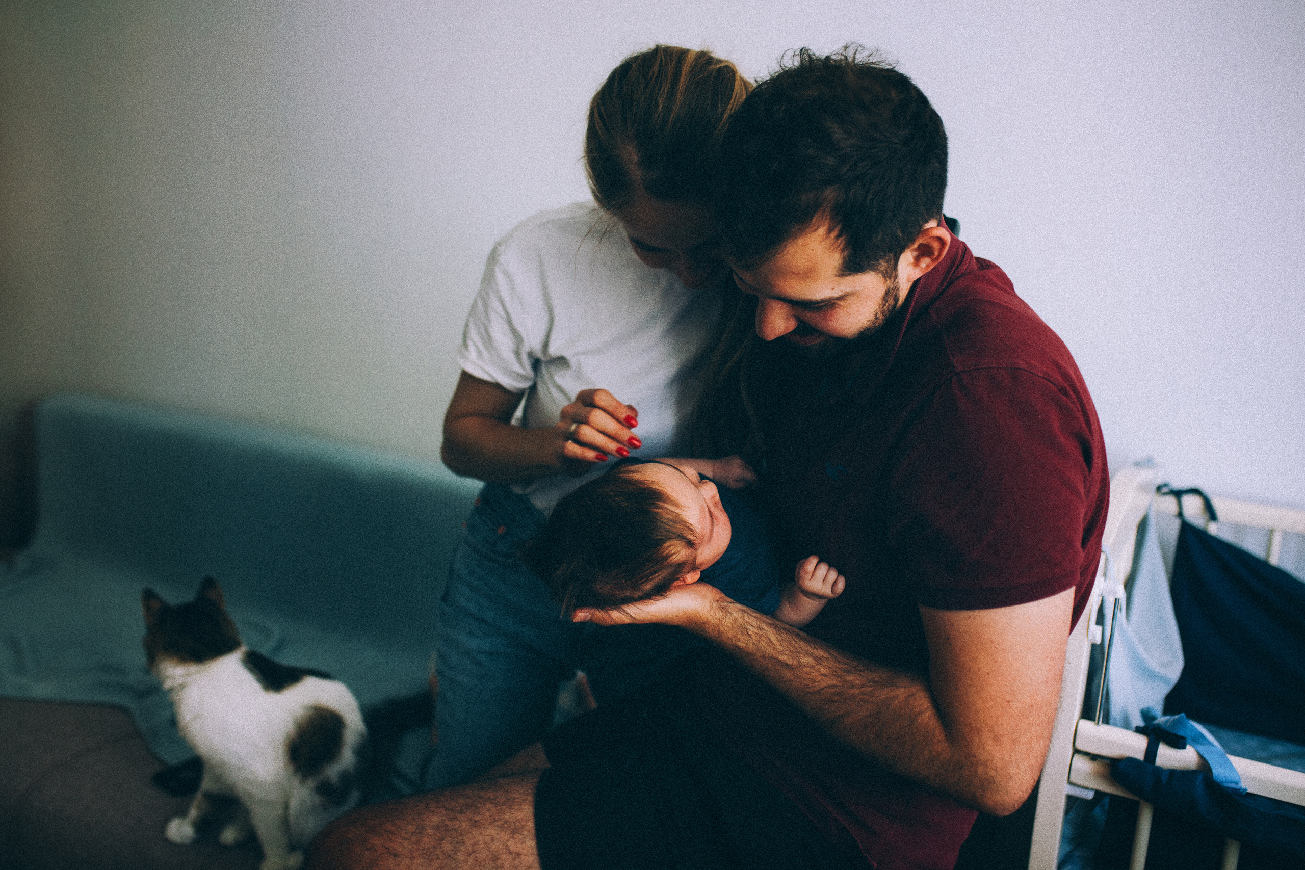 Лида Даня Сеня и Ларсик. Свадебный и семейный пленочный фотограф в Петербурге Истомина Ирина