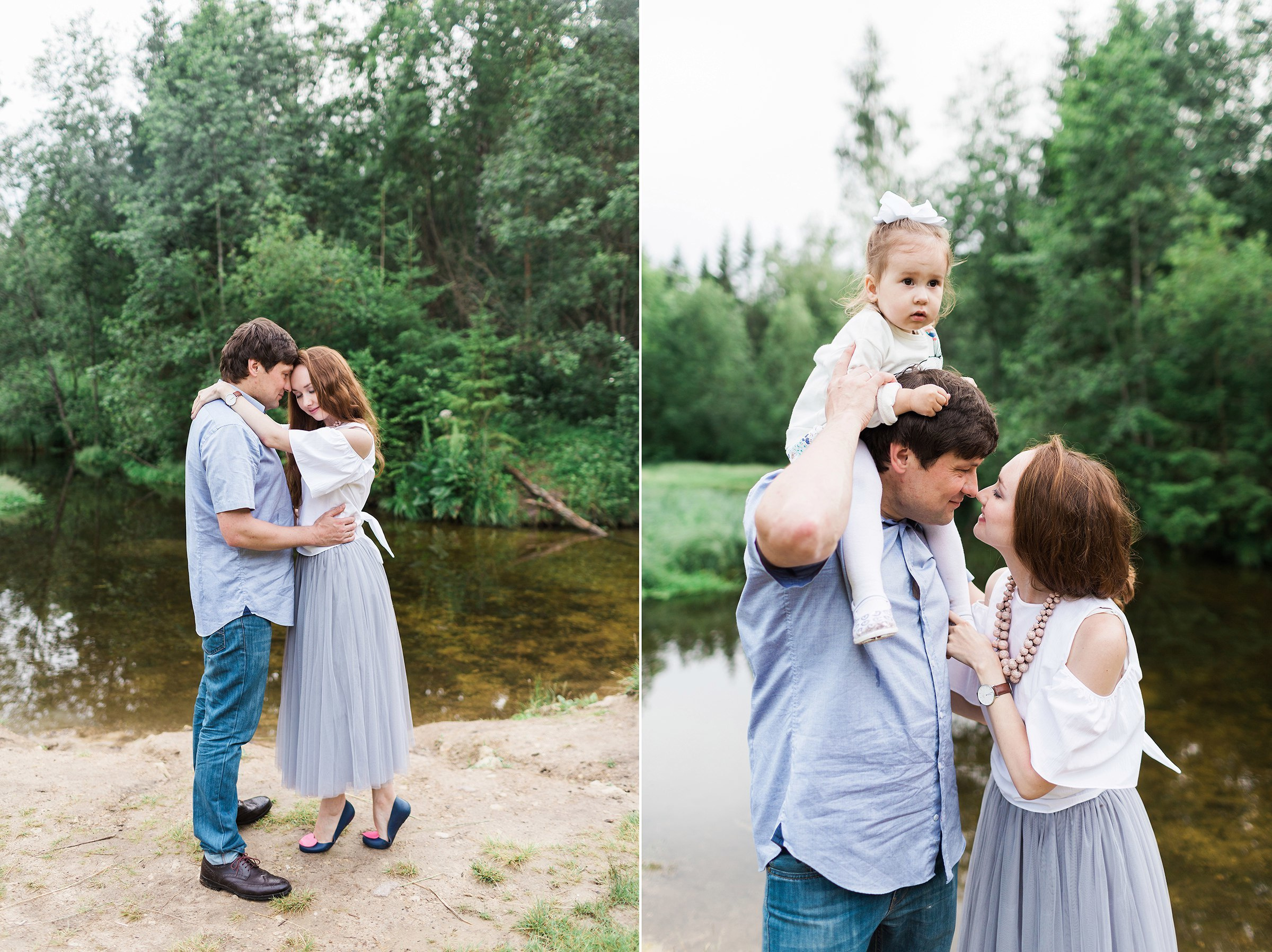 Наталья Саша Тёма и Даша. Свадебный и семейный пленочный фотограф в Петербурге Истомина Ирина