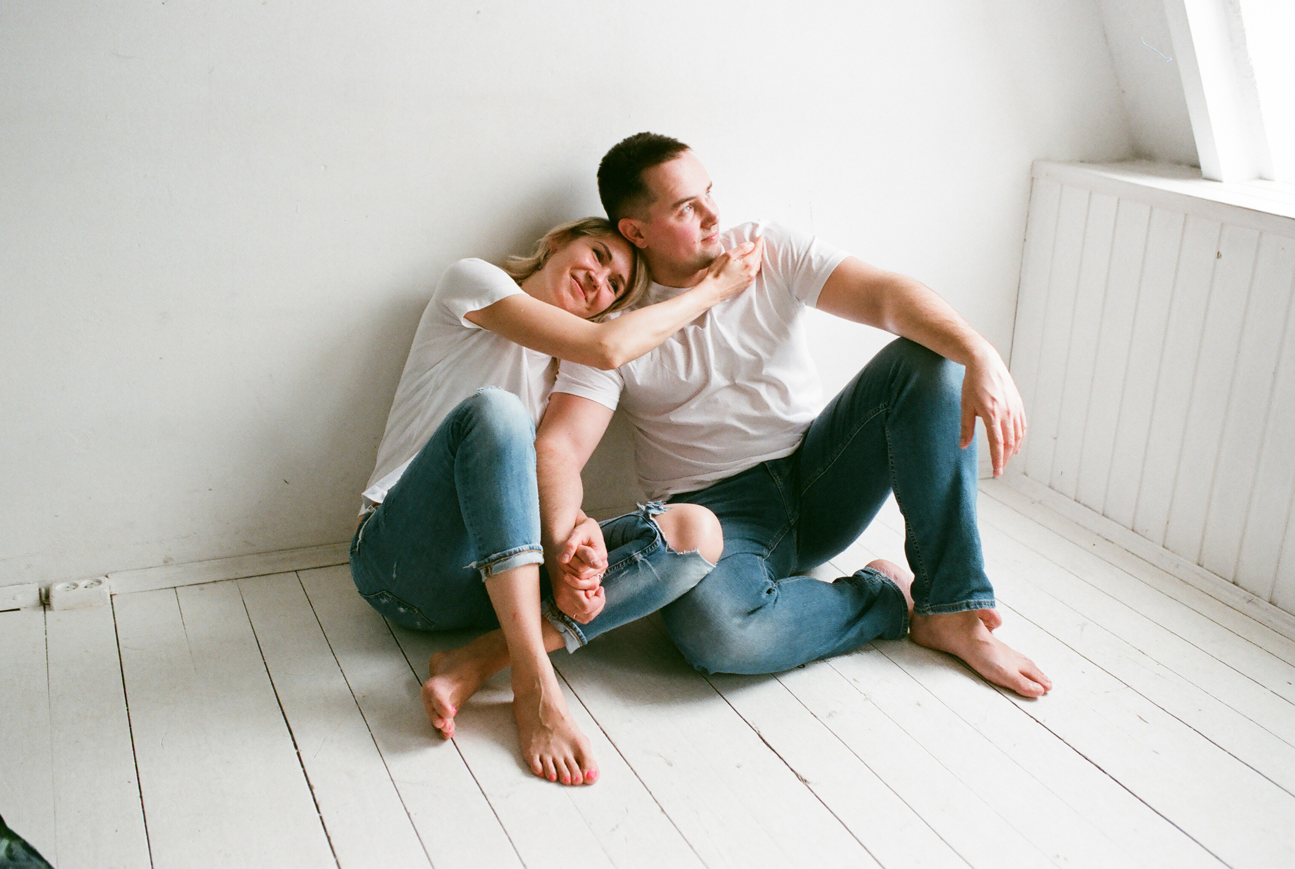 Марина и Саша. Свадебный и семейный пленочный фотограф в Петербурге Истомина Ирина