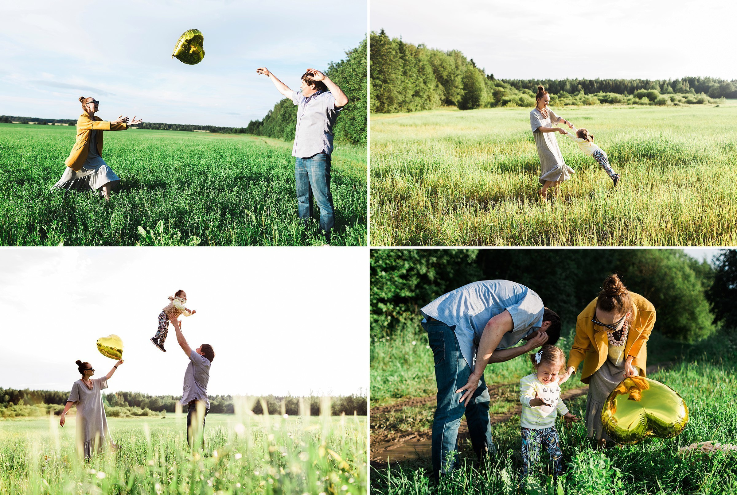 Наталья Саша Тёма и Даша. Свадебный и семейный пленочный фотограф в Петербурге Истомина Ирина