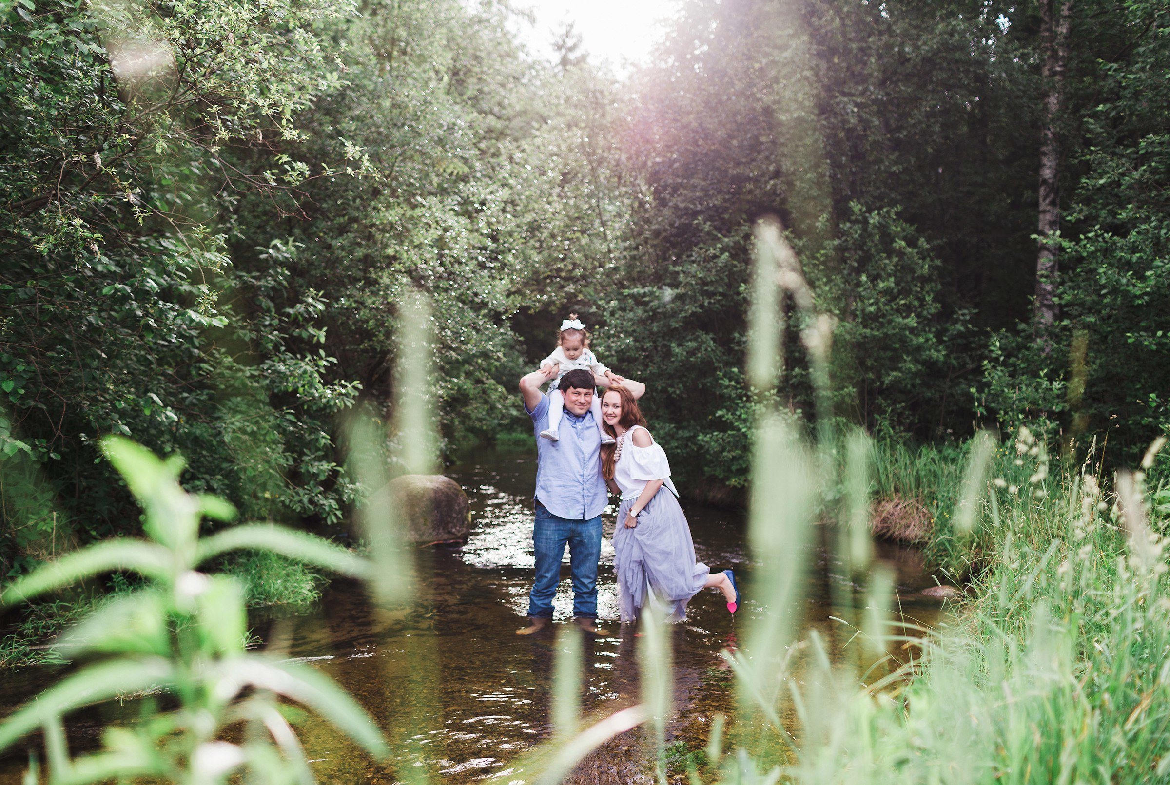 Наталья Саша Тёма и Даша. Свадебный и семейный пленочный фотограф в Петербурге Истомина Ирина