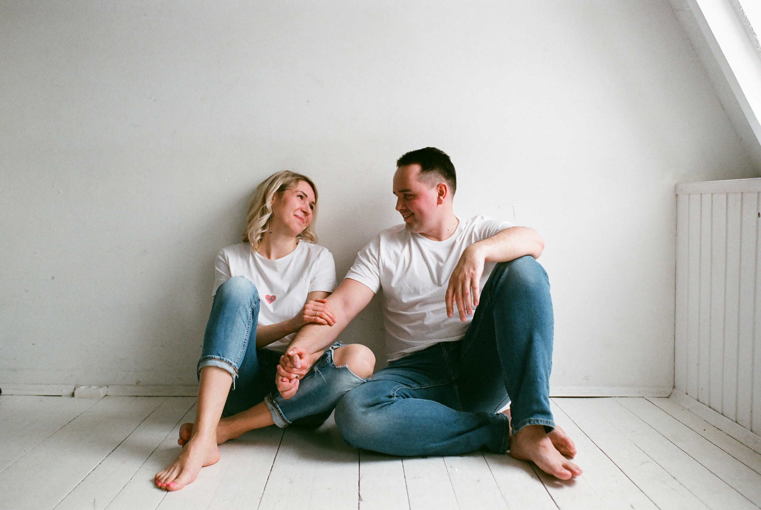 Марина и Саша. Свадебный и семейный пленочный фотограф в Петербурге Истомина Ирина