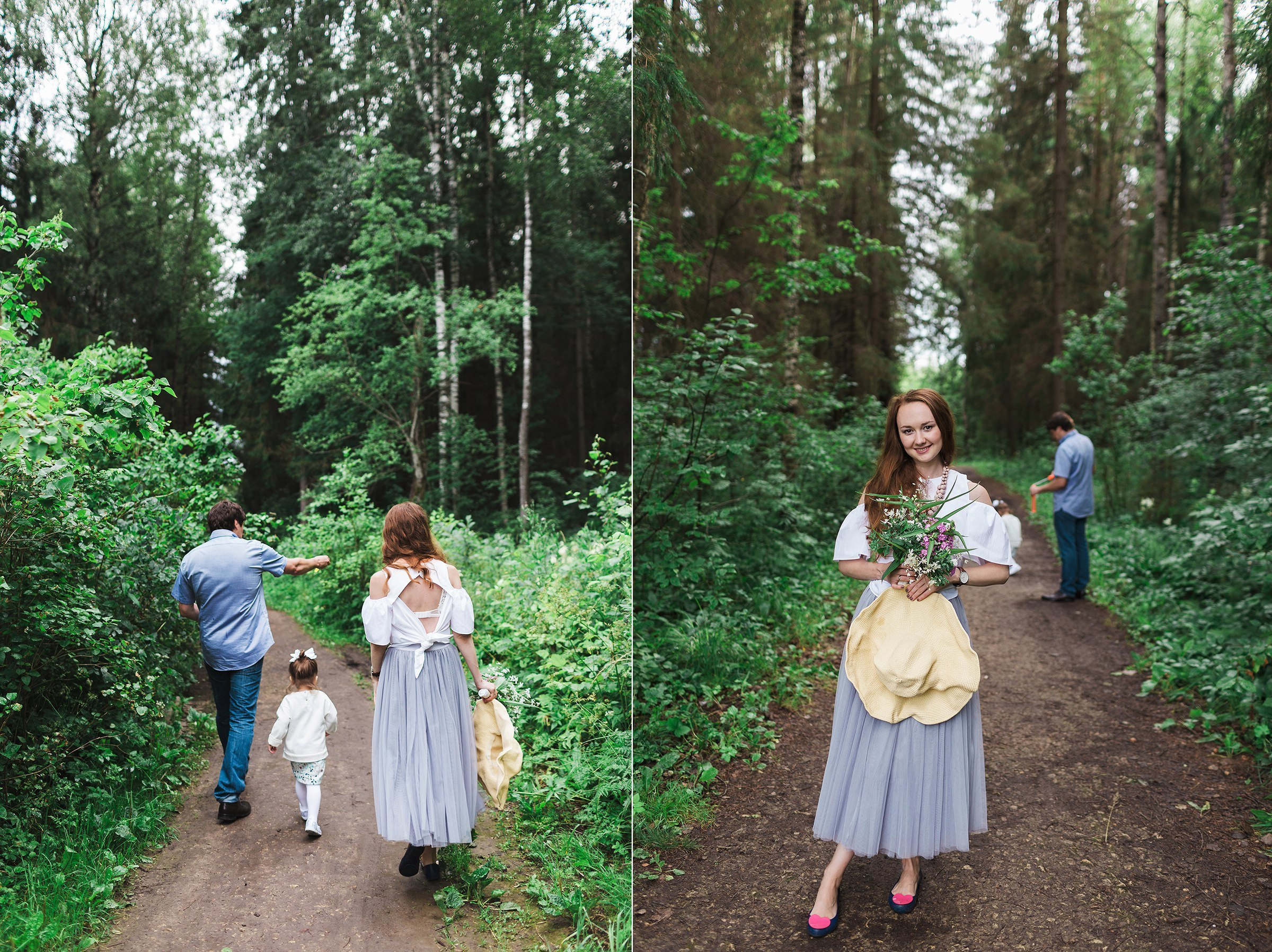 Наталья Саша Тёма и Даша. Свадебный и семейный пленочный фотограф в Петербурге Истомина Ирина