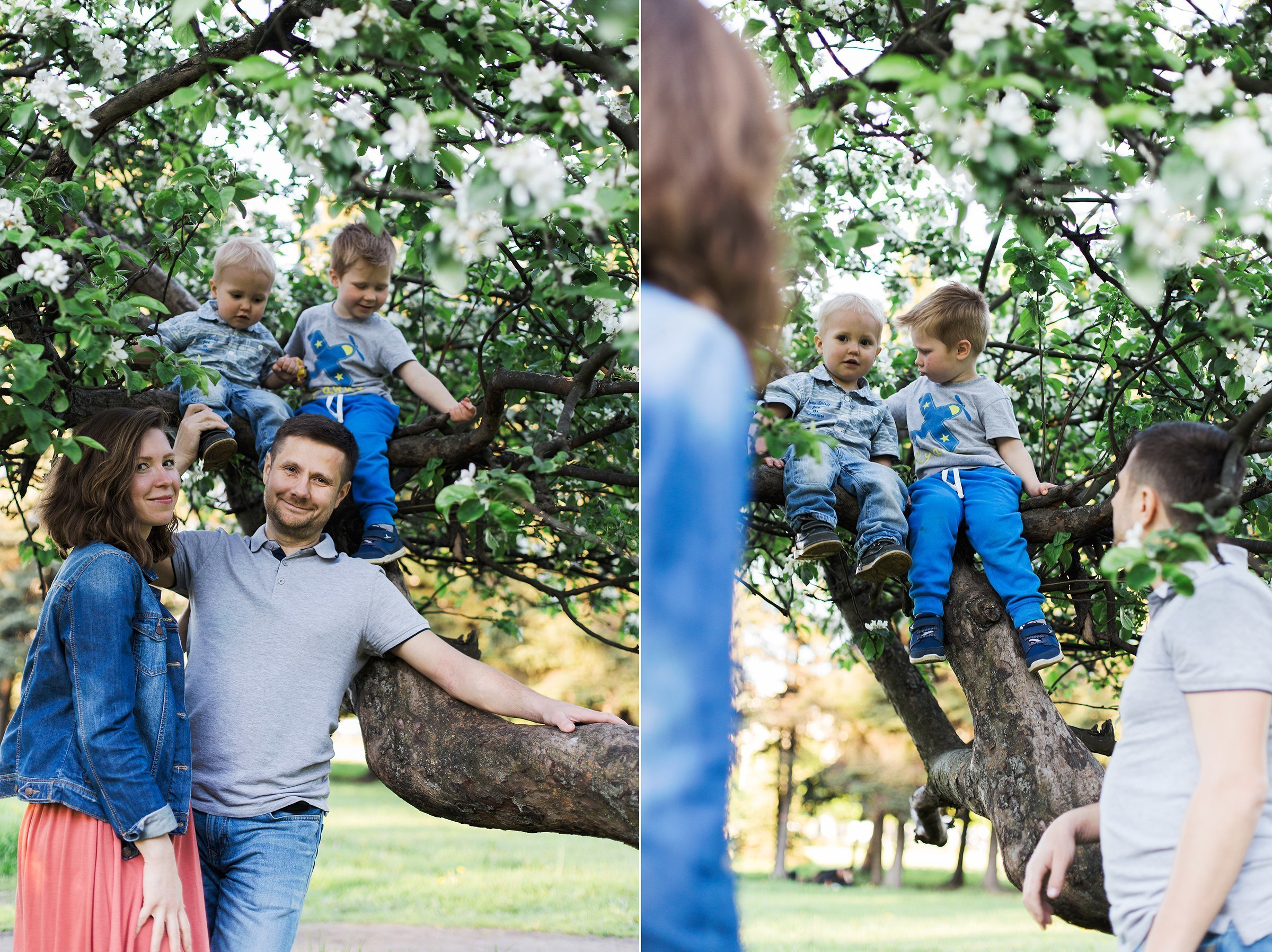 Лида Леша Юра и Рома. Свадебный и семейный пленочный фотограф в Петербурге Истомина Ирина